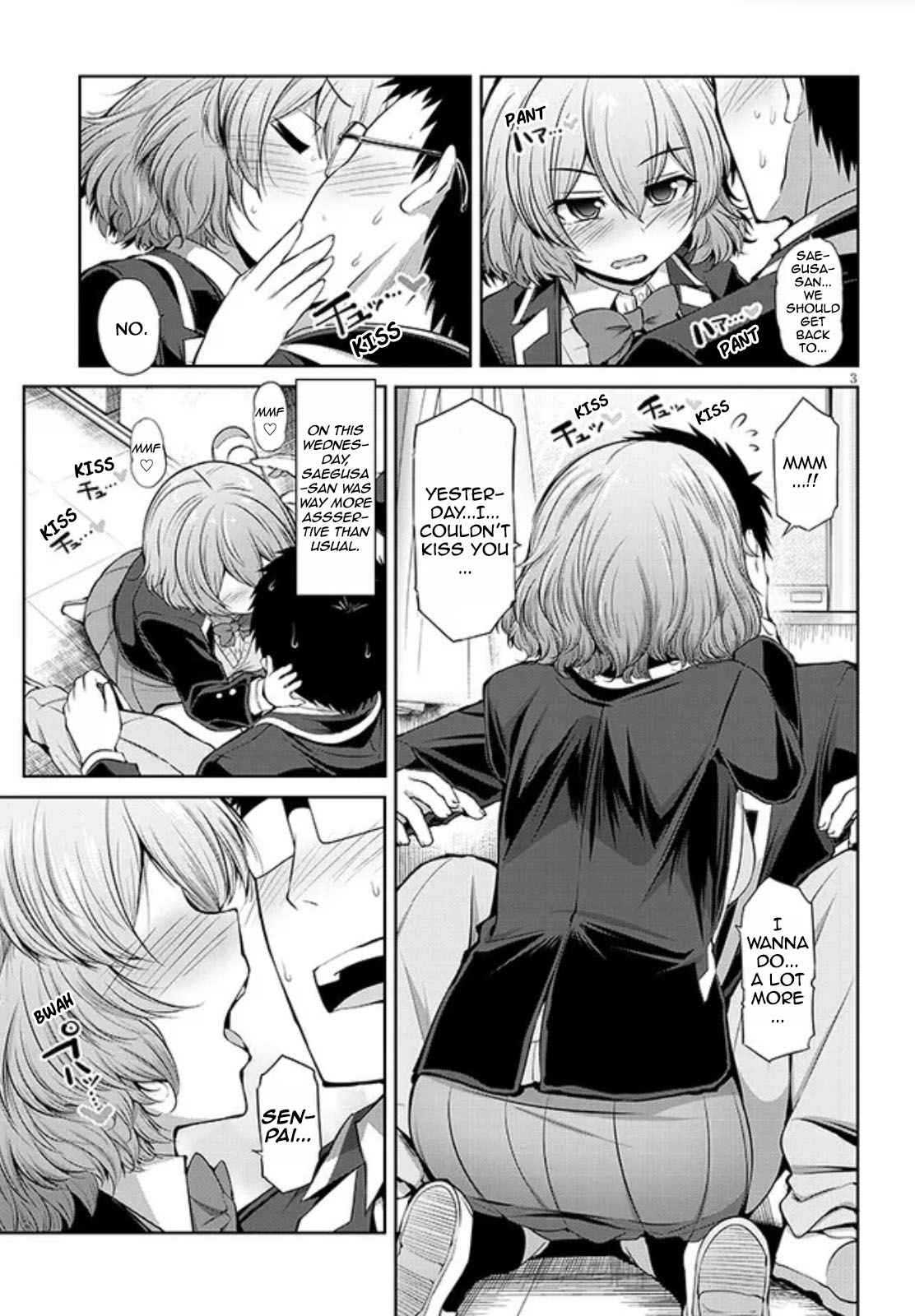 Saegusa-san Manifests Love With Glasses-senpai Chapter 3 - Page 3