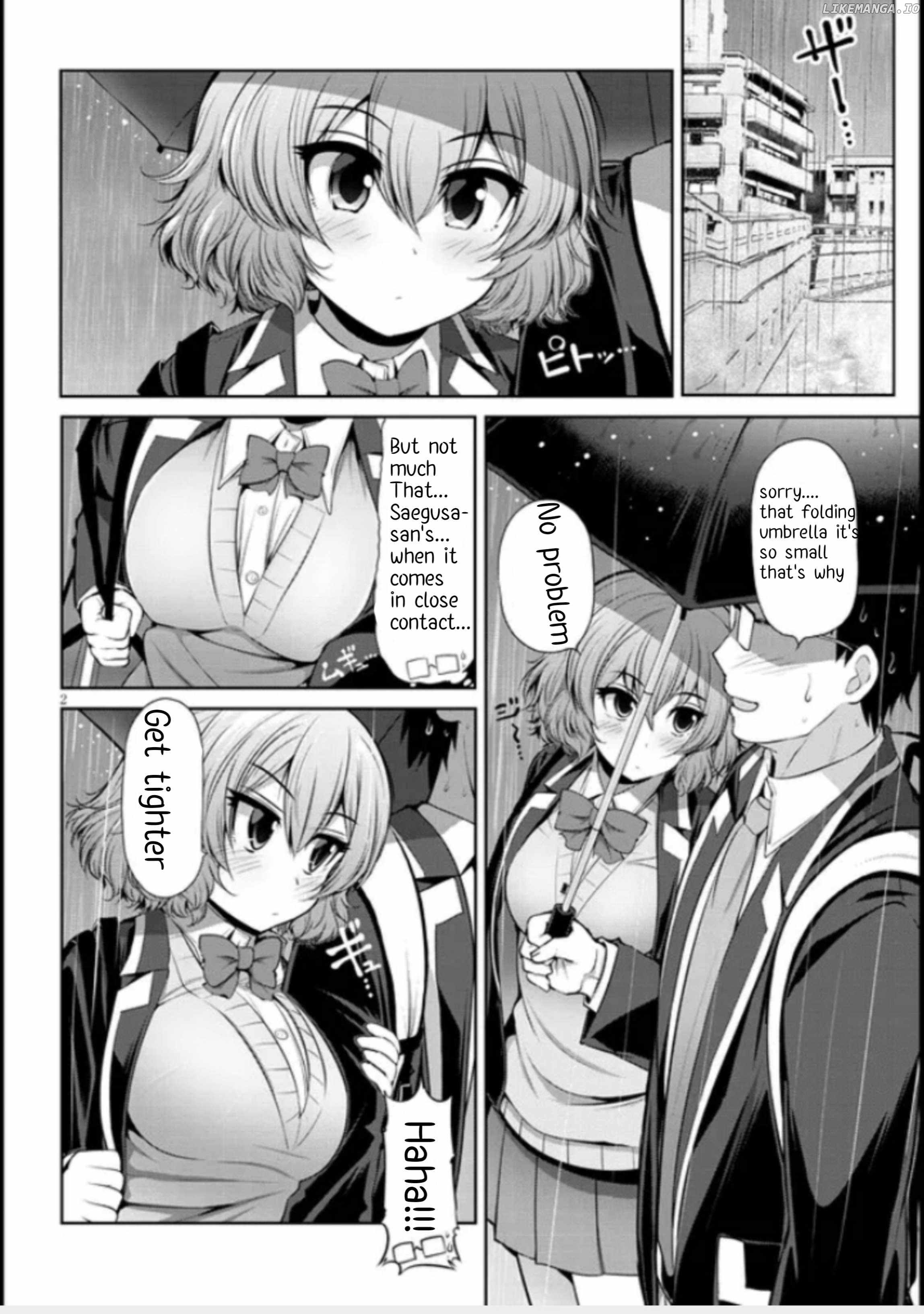 Saegusa-san Manifests Love With Glasses-senpai Chapter 4 - Page 2