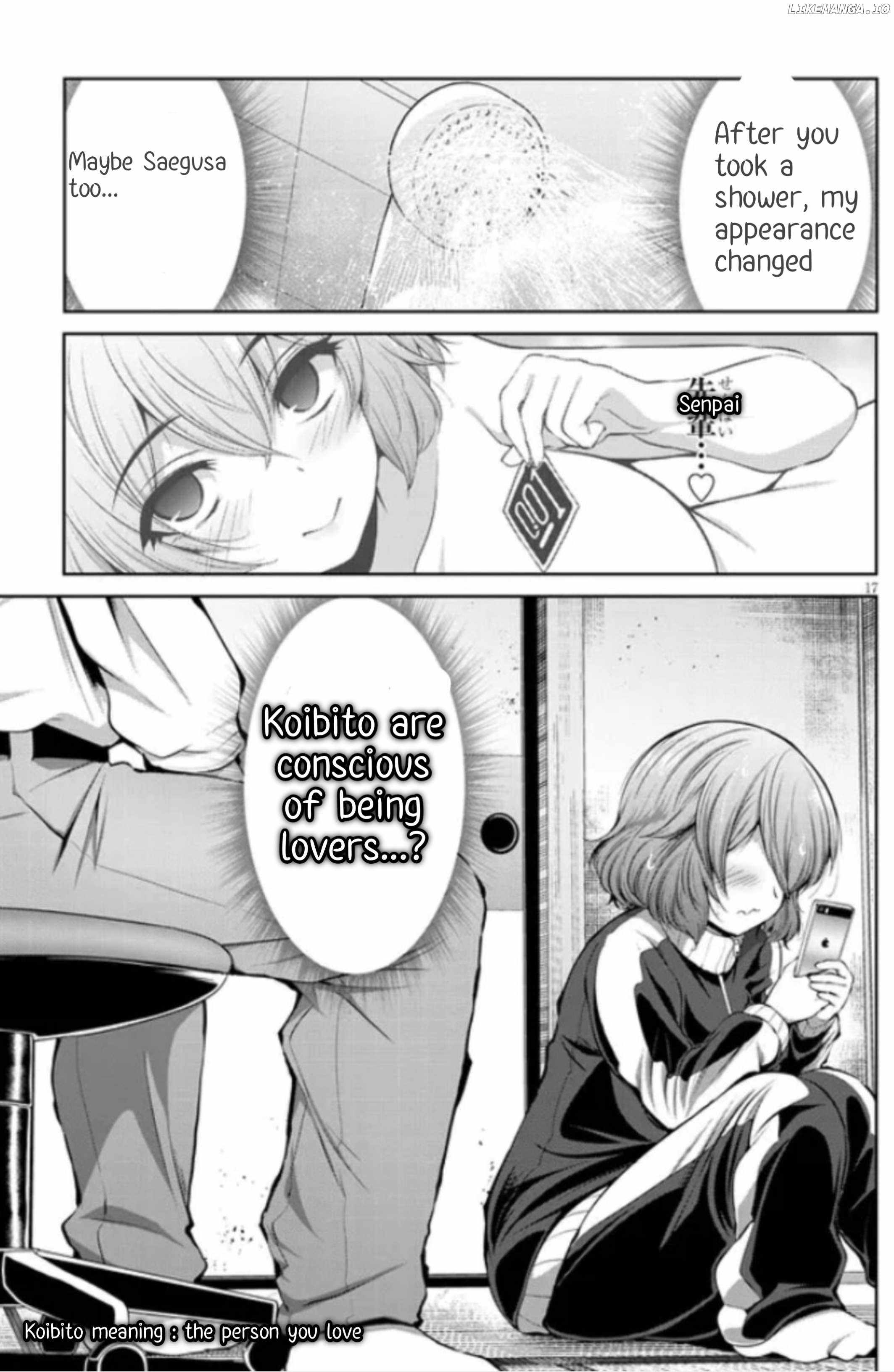 Saegusa-san Manifests Love With Glasses-senpai Chapter 4 - Page 17