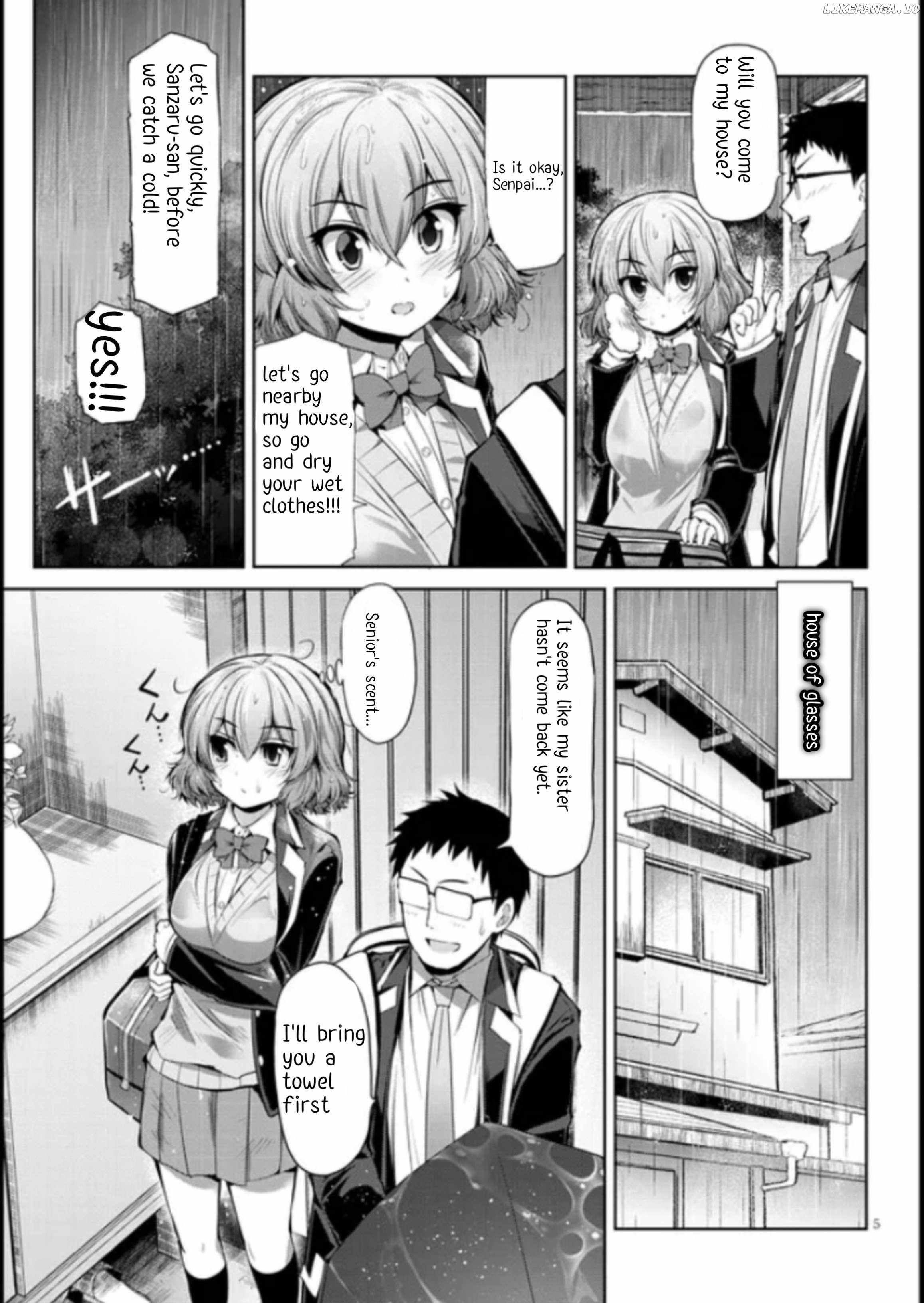 Saegusa-san Manifests Love With Glasses-senpai Chapter 4 - Page 5