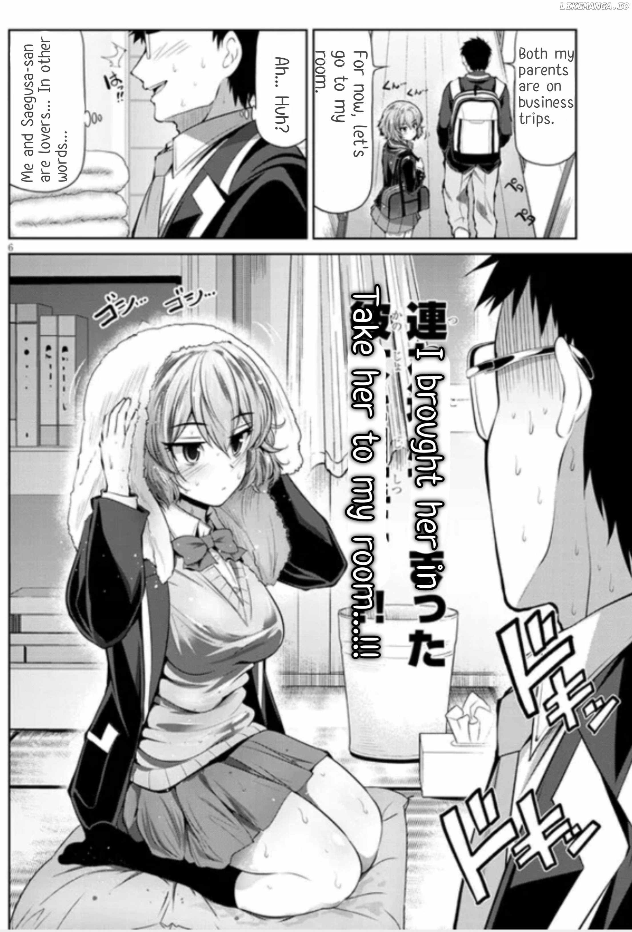 Saegusa-san Manifests Love With Glasses-senpai Chapter 4 - Page 6