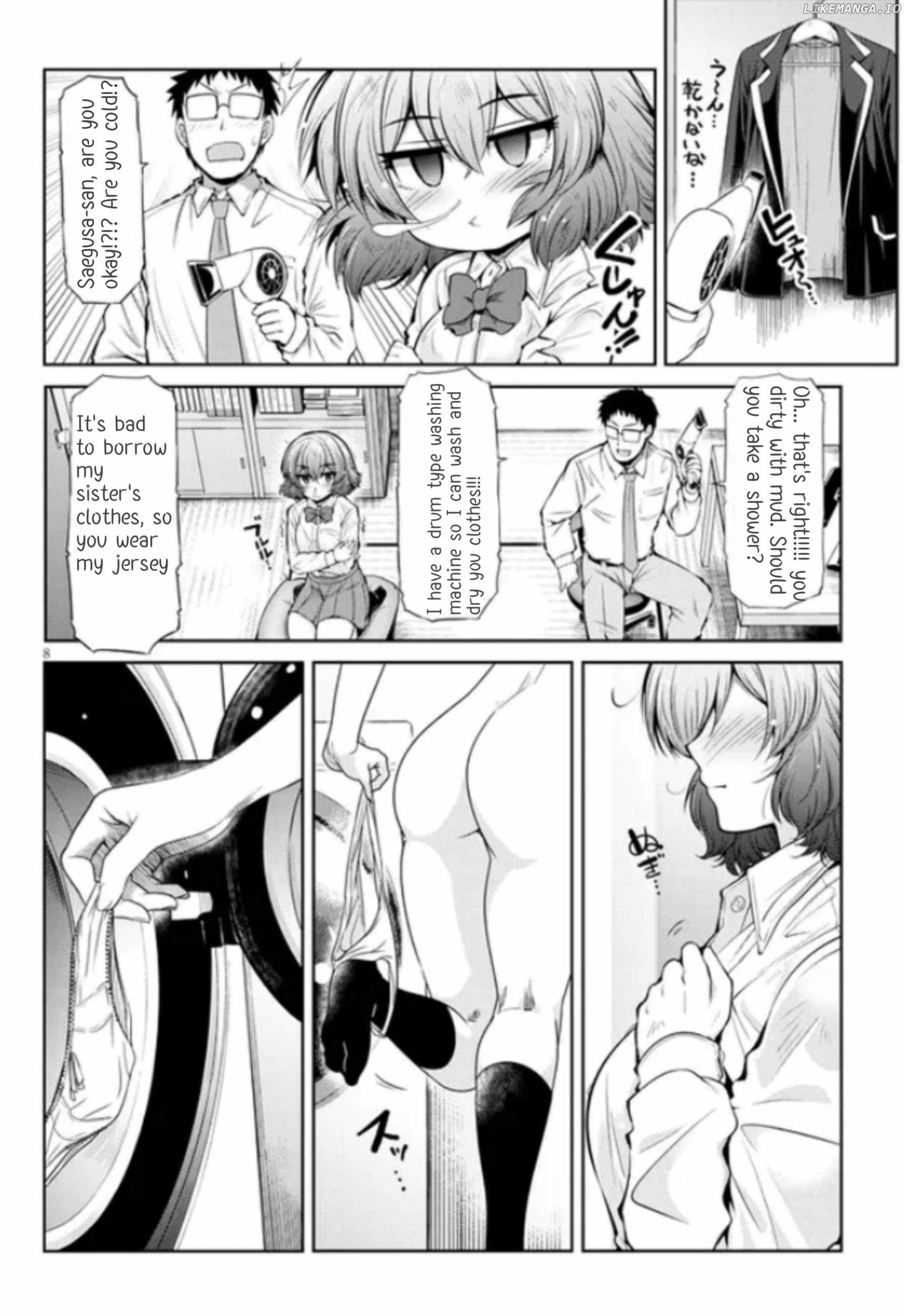 Saegusa-san Manifests Love With Glasses-senpai Chapter 4 - Page 8