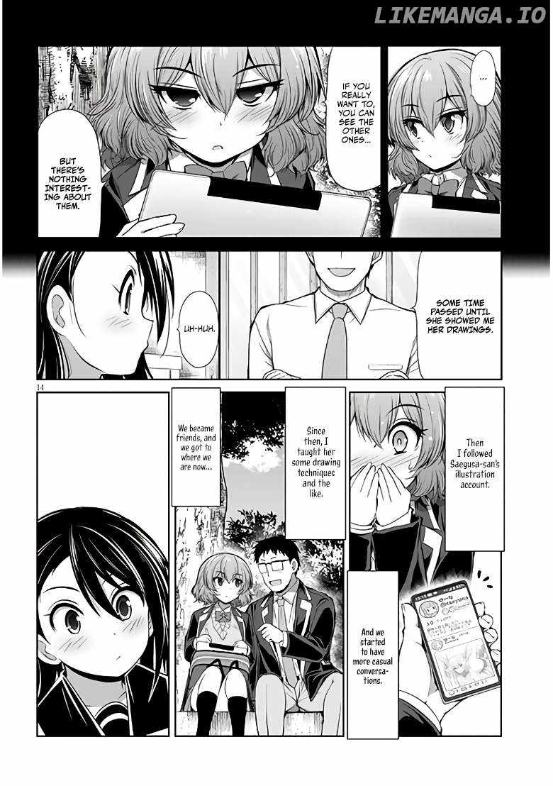 Saegusa-san Manifests Love With Glasses-senpai Chapter 5 - Page 14