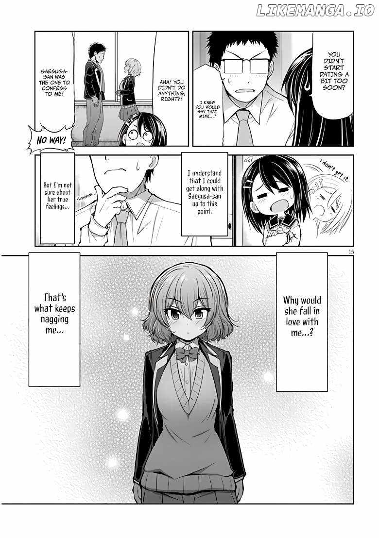 Saegusa-san Manifests Love With Glasses-senpai Chapter 5 - Page 15