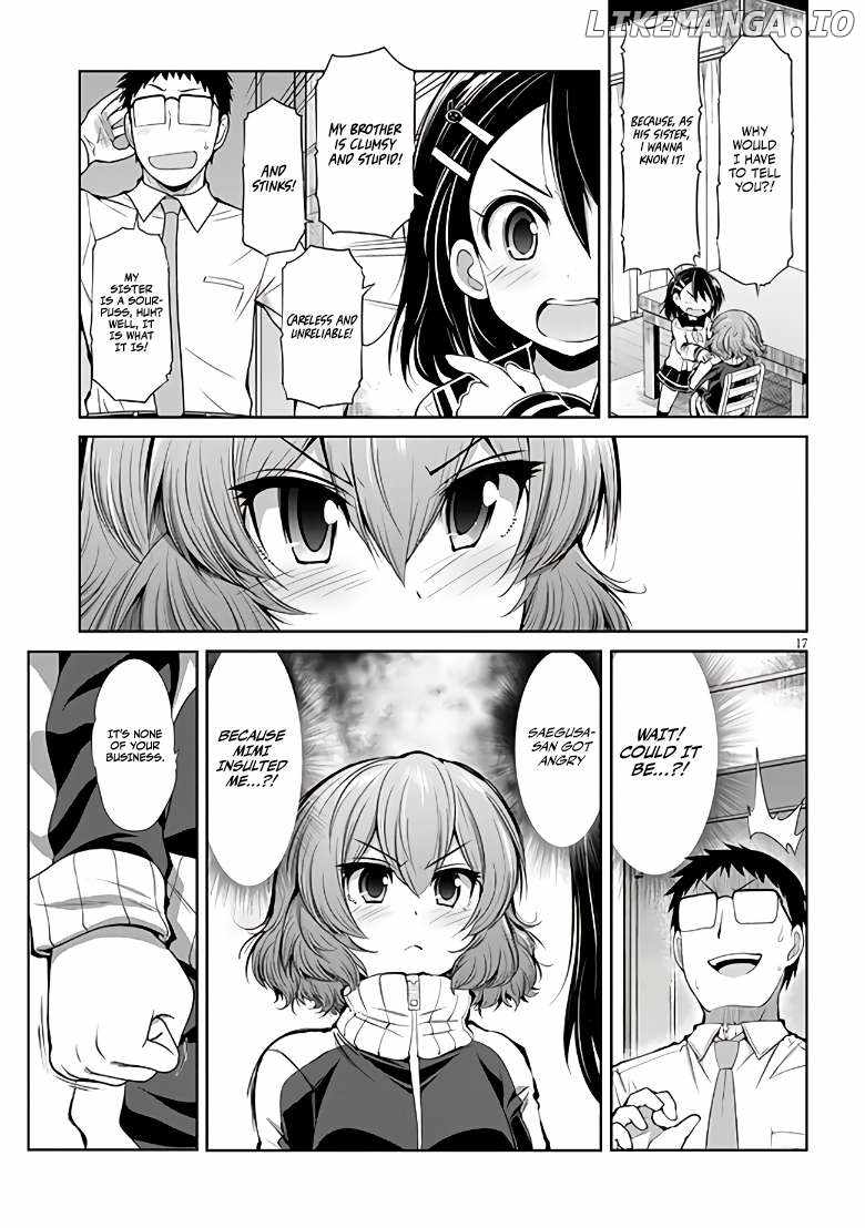 Saegusa-san Manifests Love With Glasses-senpai Chapter 5 - Page 17