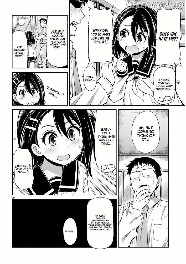 Saegusa-san Manifests Love With Glasses-senpai Chapter 5 - Page 10