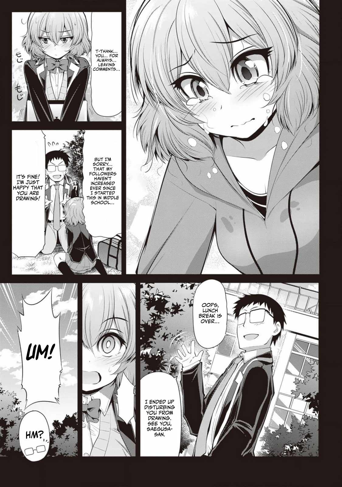 Saegusa-san Manifests Love With Glasses-senpai Chapter 6 - Page 13