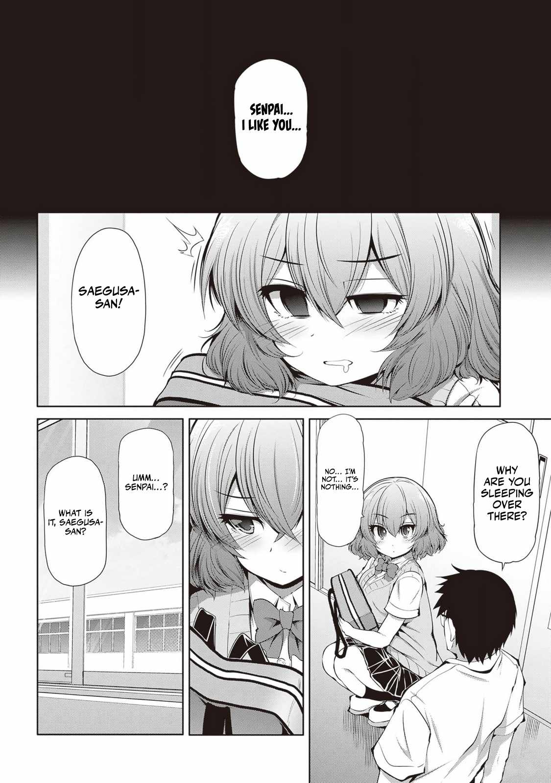 Saegusa-san Manifests Love With Glasses-senpai Chapter 6 - Page 24
