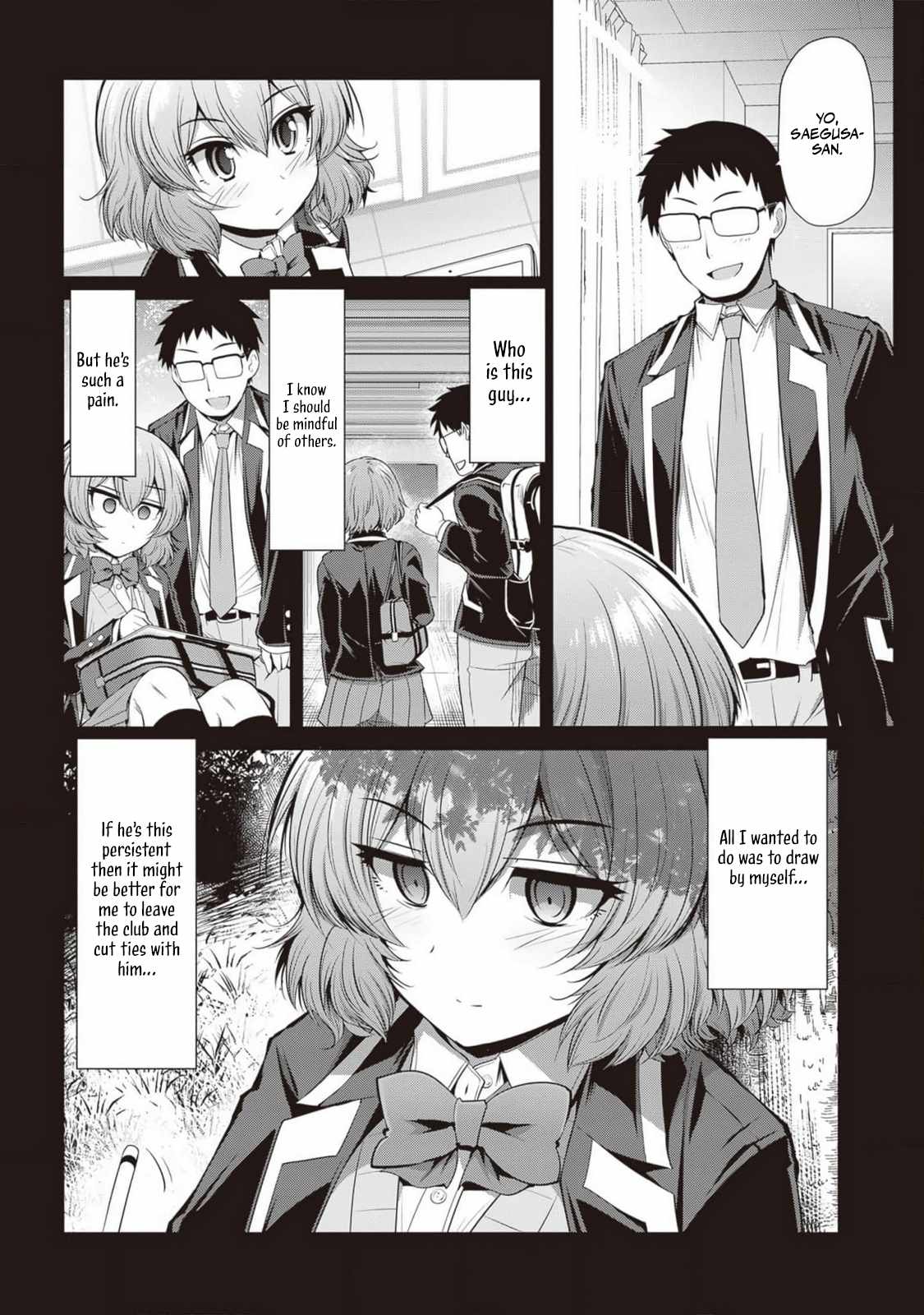 Saegusa-san Manifests Love With Glasses-senpai Chapter 6 - Page 6