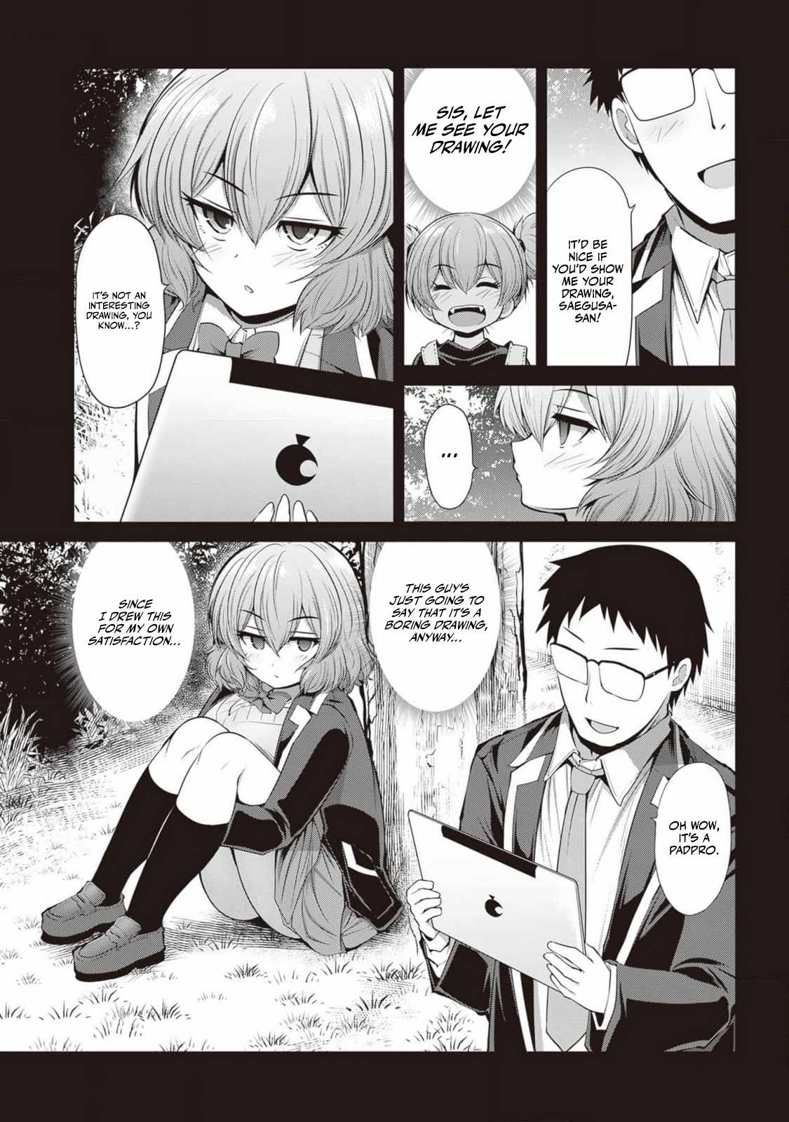 Saegusa-san Manifests Love With Glasses-senpai Chapter 6 - Page 7