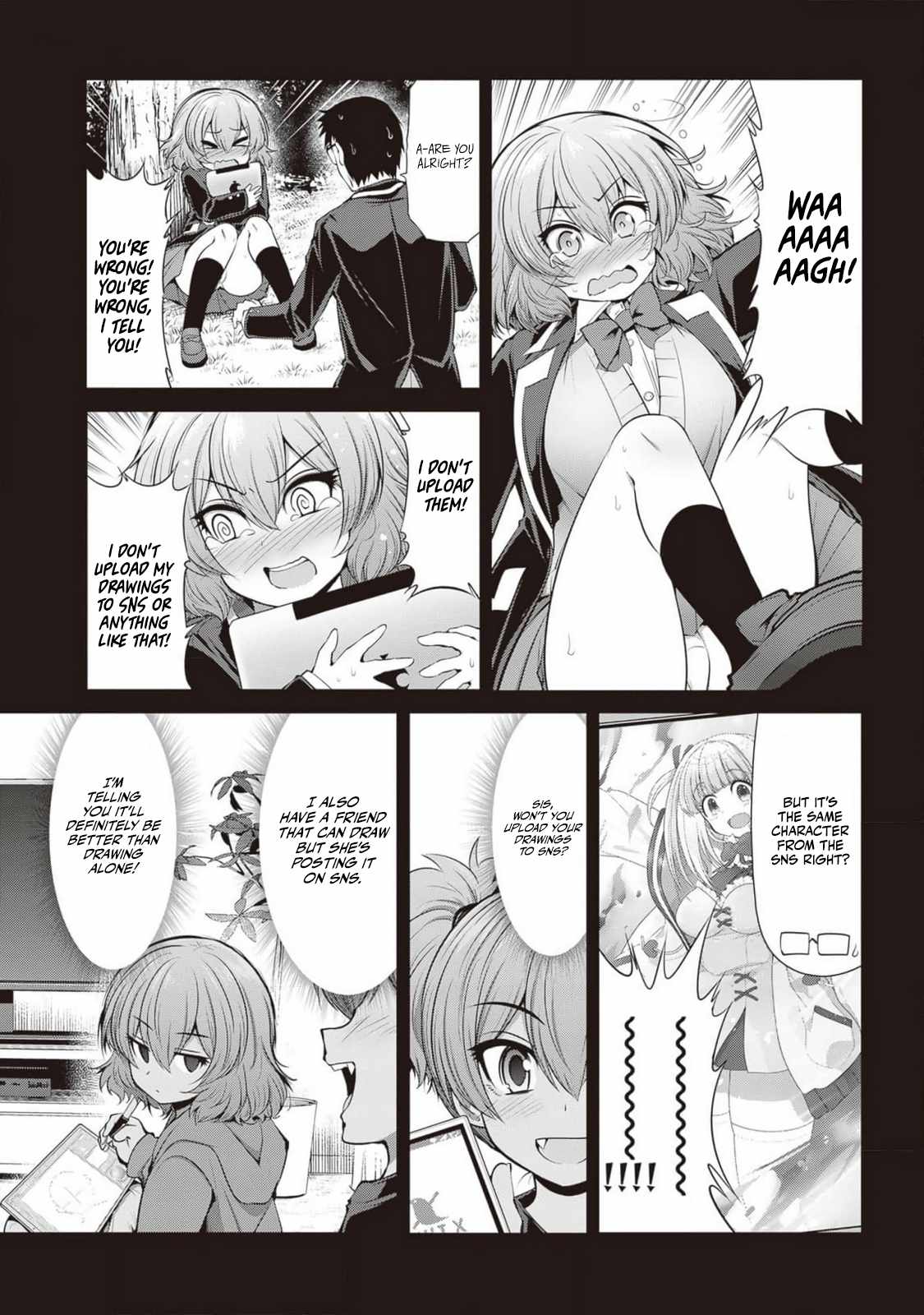 Saegusa-san Manifests Love With Glasses-senpai Chapter 6 - Page 9