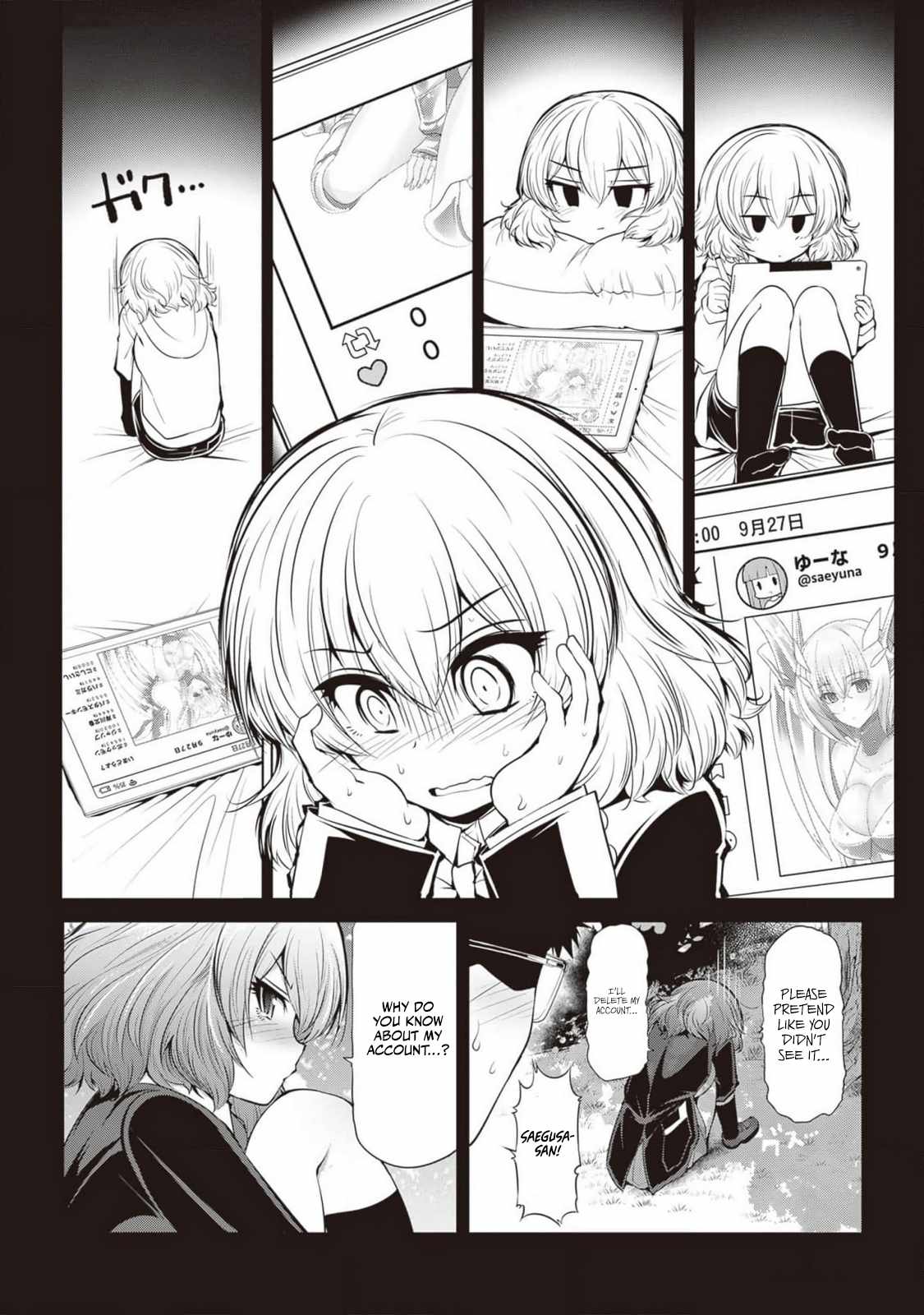 Saegusa-san Manifests Love With Glasses-senpai Chapter 6 - Page 10