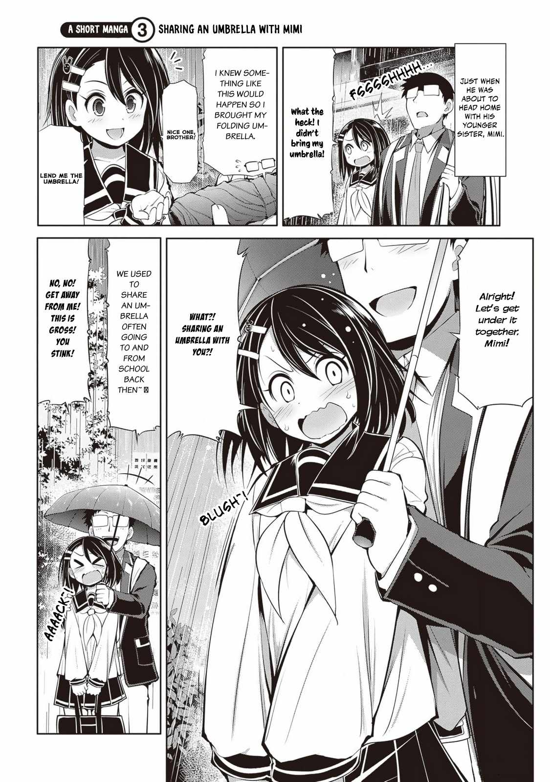 Saegusa-san Manifests Love With Glasses-senpai Chapter 7.5 - Page 1