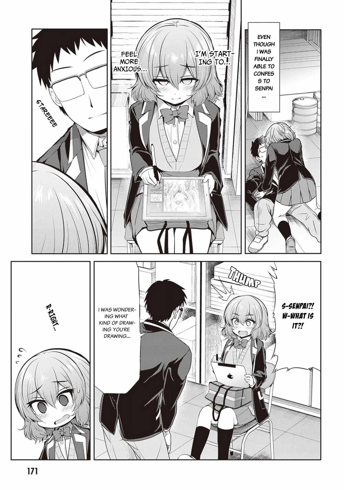 Saegusa-san Manifests Love With Glasses-senpai Chapter 7.5 - Page 4