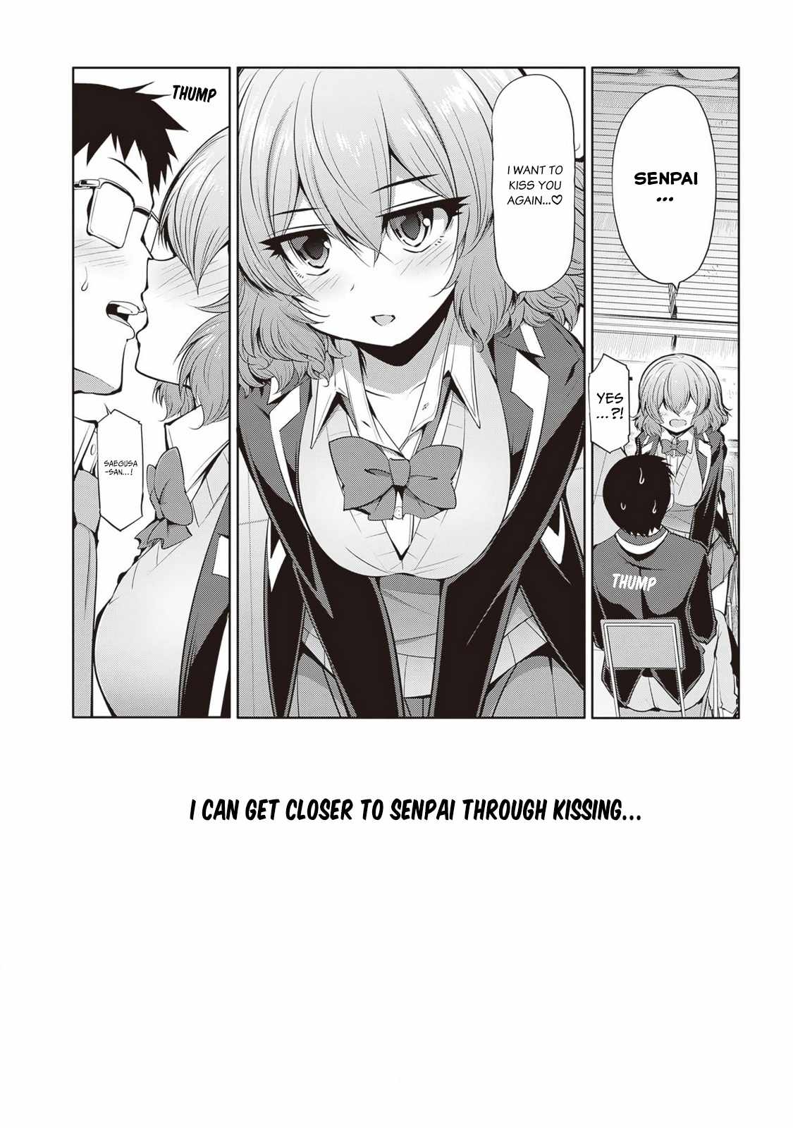 Saegusa-san Manifests Love With Glasses-senpai Chapter 7.5 - Page 8