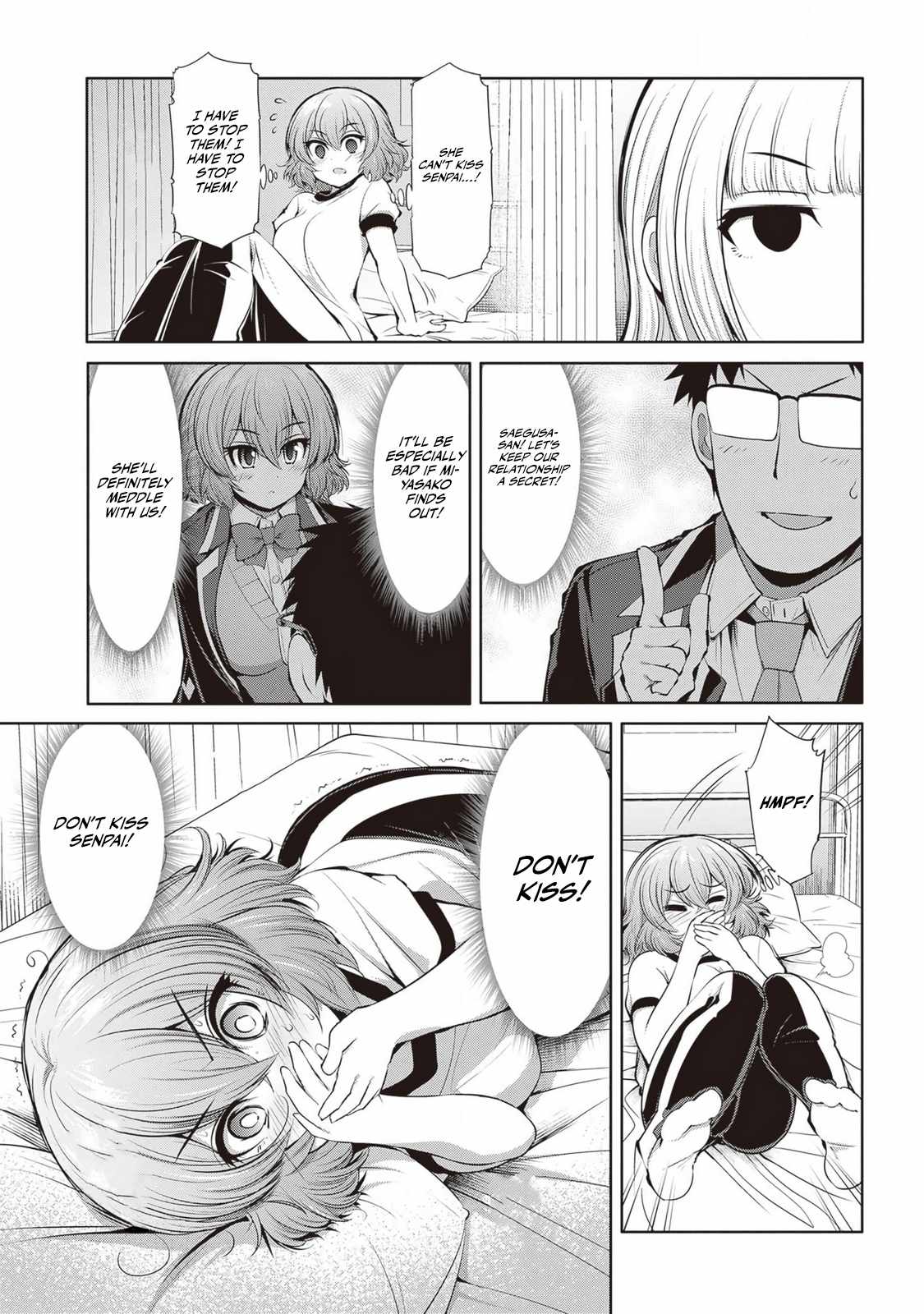 Saegusa-san Manifests Love With Glasses-senpai Chapter 7 - Page 13