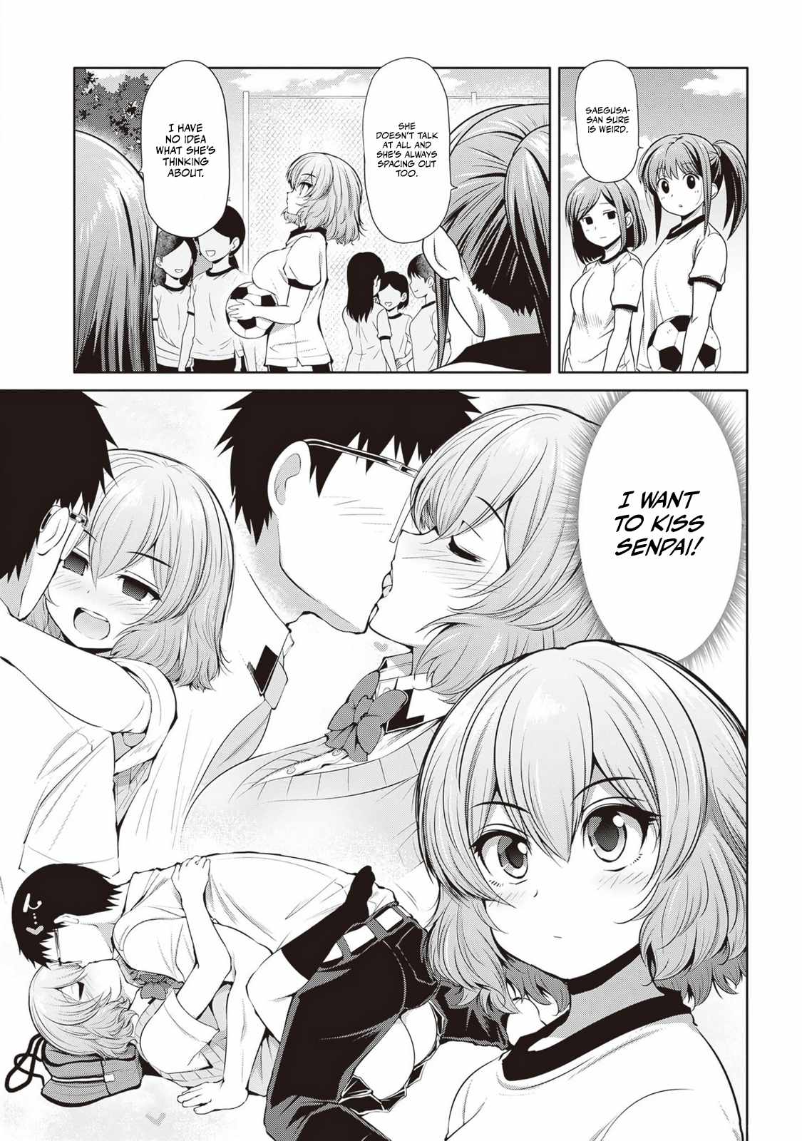 Saegusa-san Manifests Love With Glasses-senpai Chapter 7 - Page 3