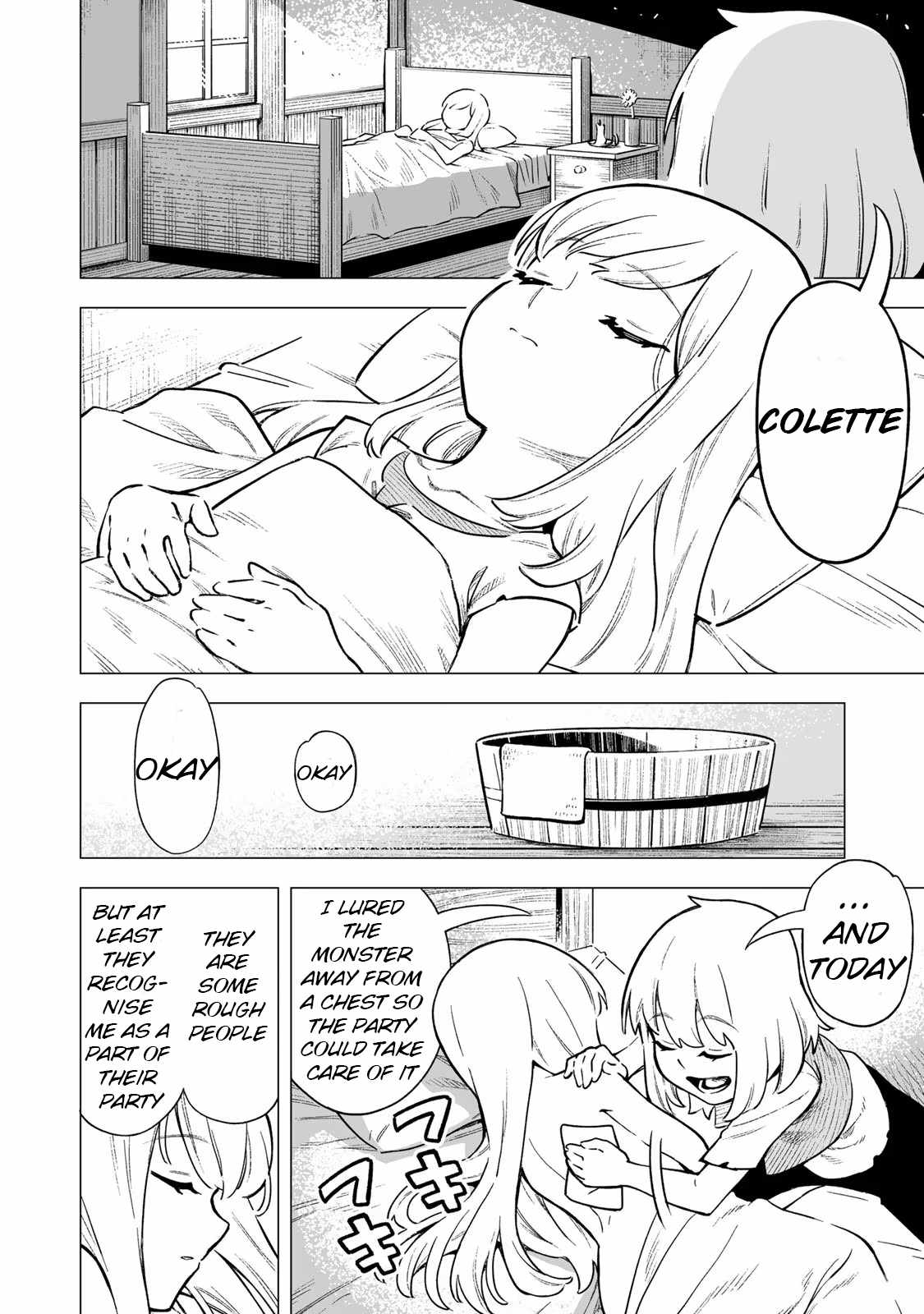 Saijaku na Boku wa “Kabenuke Bugs” de Nariagaru ~Kabe wo Surinuketara, Shokai Clear Houshuu wo Mugen Kaishuu Dekimashita!~ Chapter 1 - Page 14