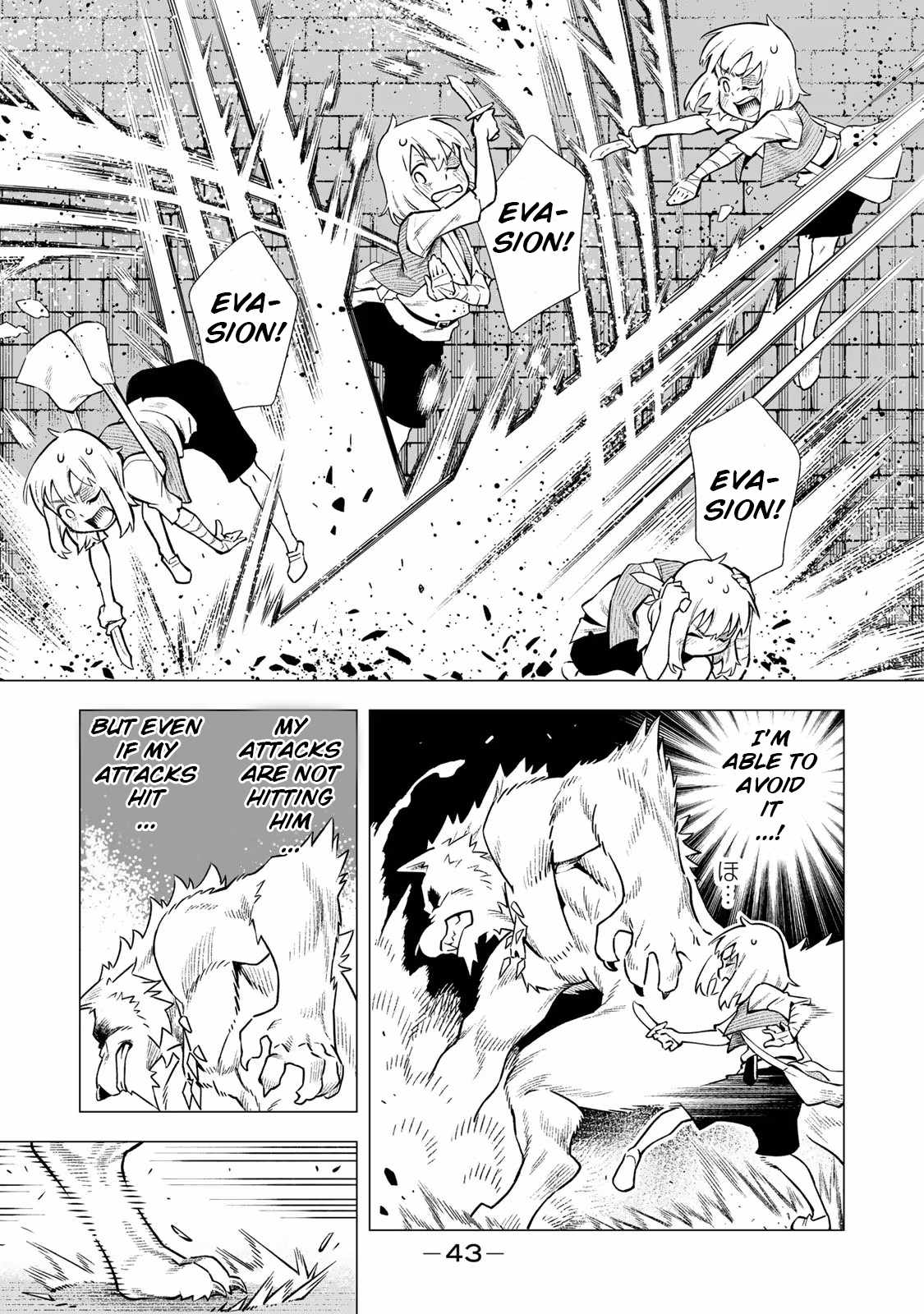 Saijaku na Boku wa “Kabenuke Bugs” de Nariagaru ~Kabe wo Surinuketara, Shokai Clear Houshuu wo Mugen Kaishuu Dekimashita!~ Chapter 1 - Page 43