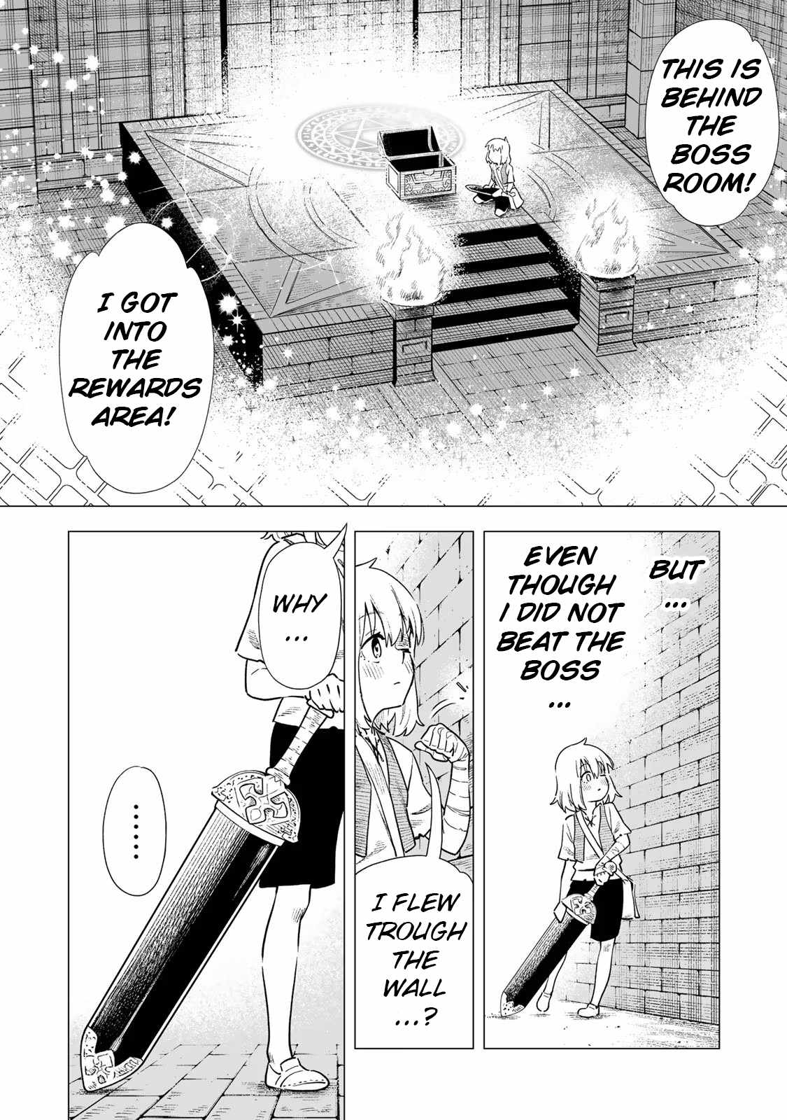 Saijaku na Boku wa “Kabenuke Bugs” de Nariagaru ~Kabe wo Surinuketara, Shokai Clear Houshuu wo Mugen Kaishuu Dekimashita!~ Chapter 1 - Page 63