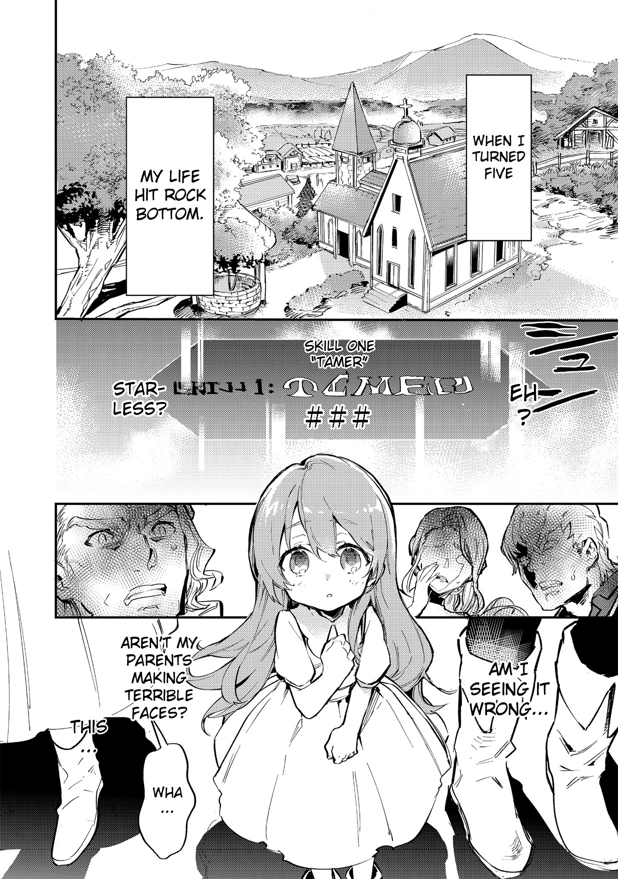 Saijaku Tamer wa Gomi Hiroi no Tabi o Hajimemashita. Chapter 1 - Page 3