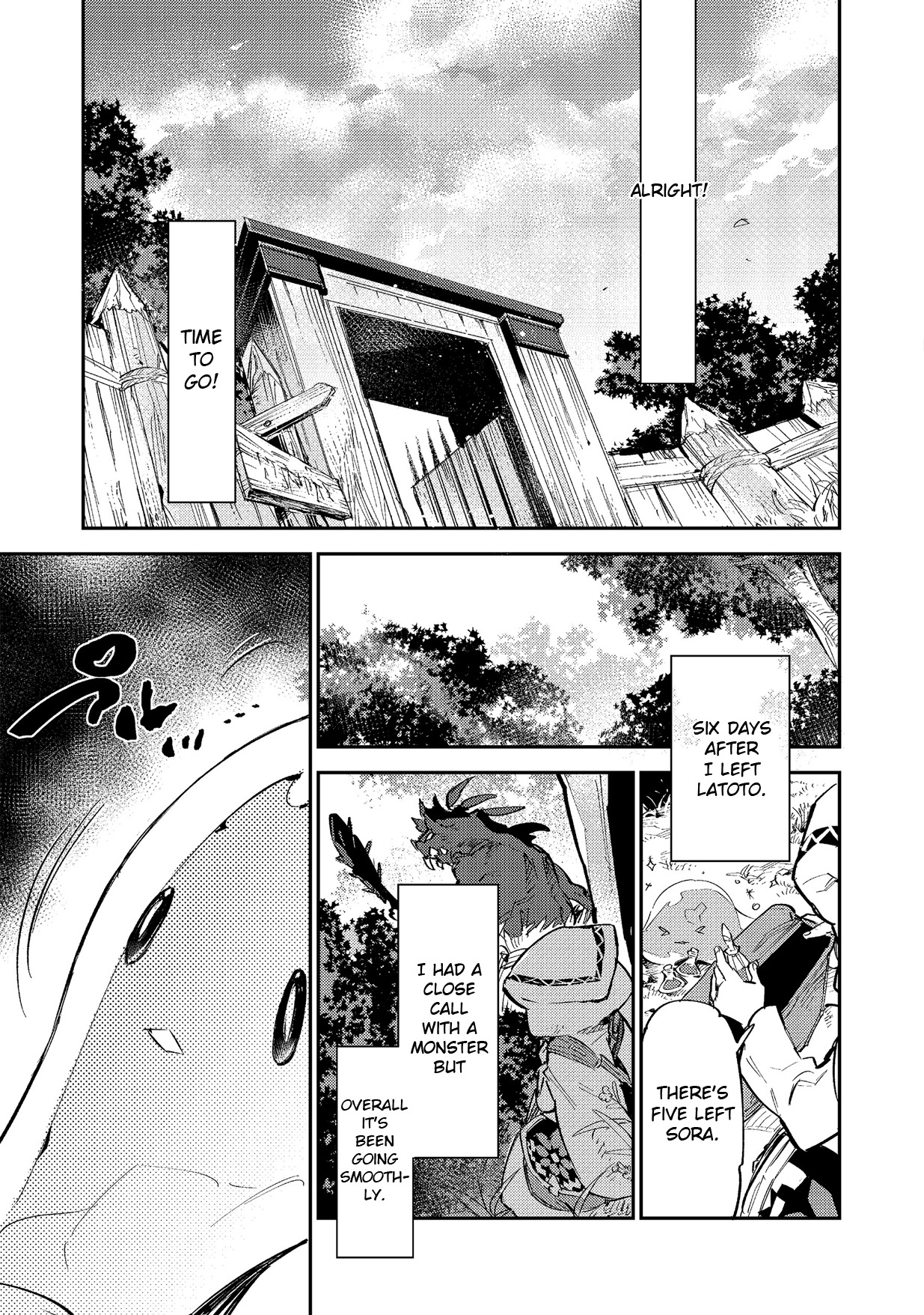 Saijaku Tamer wa Gomi Hiroi no Tabi o Hajimemashita. Chapter 3.1 - Page 13
