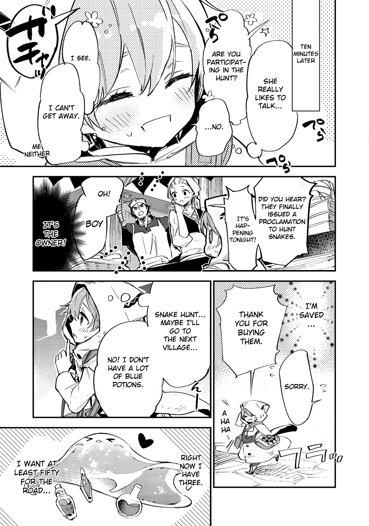 Saijaku Tamer wa Gomi Hiroi no Tabi o Hajimemashita. Chapter 3.1 - Page 3
