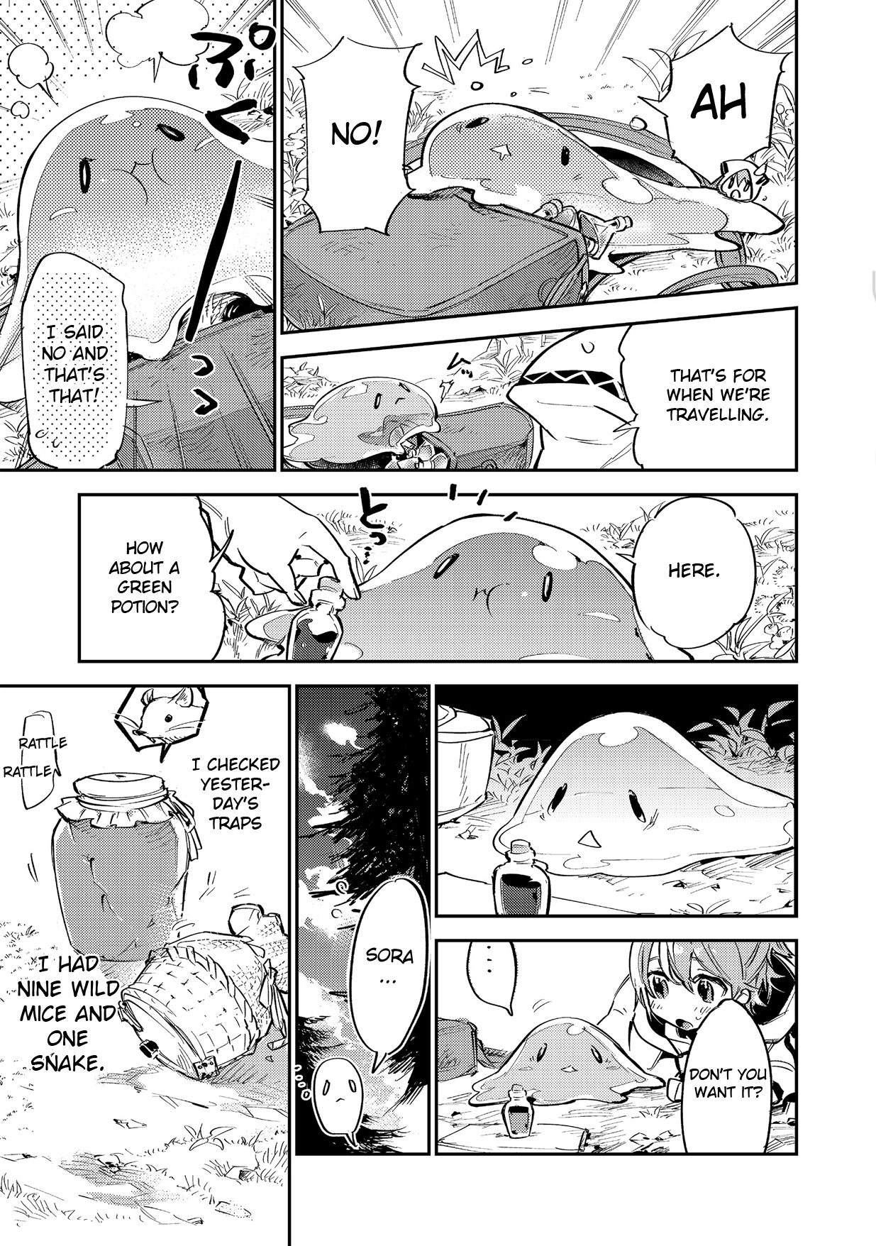 Saijaku Tamer wa Gomi Hiroi no Tabi o Hajimemashita. Chapter 3.1 - Page 5