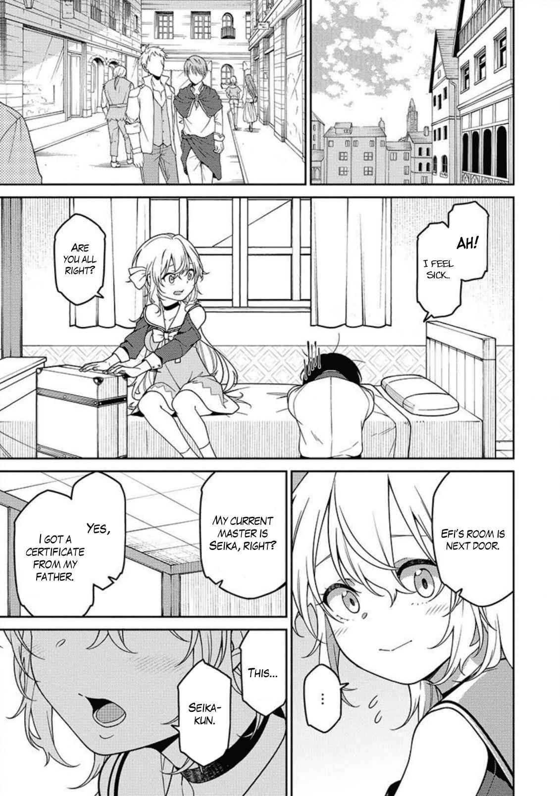 Saikyou Onmyouji no Isekai Tenseiki ~Geboku no Youkaidomo ni Kurabete Monster ga Yowaisugirundaga~ Chapter 2 - Page 11