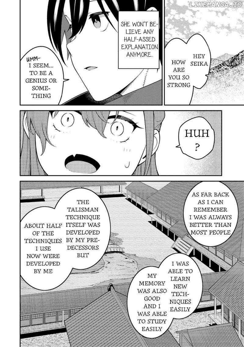Saikyou Onmyouji no Isekai Tenseiki ~Geboku no Youkaidomo ni Kurabete Monster ga Yowaisugirundaga~ Chapter 31 - Page 3