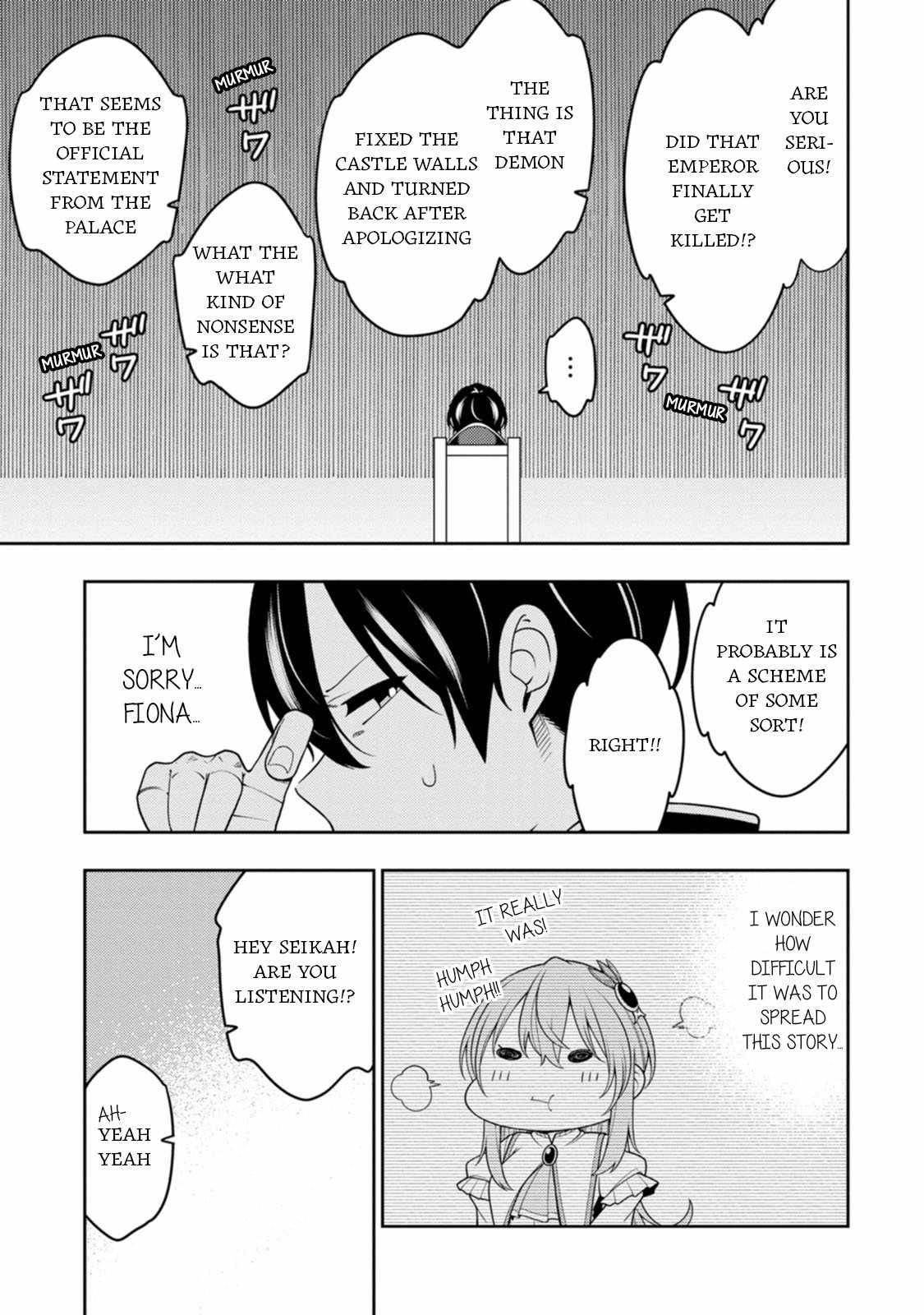 Saikyou Onmyouji no Isekai Tenseiki ~Geboku no Youkaidomo ni Kurabete Monster ga Yowaisugirundaga~ Chapter 35 - Page 14