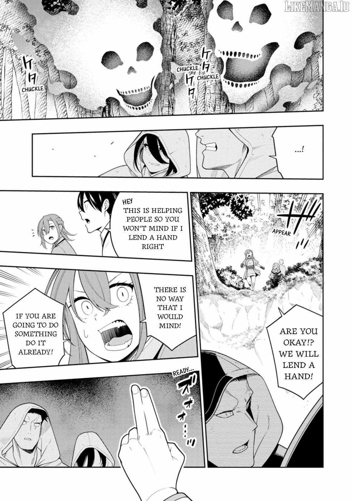 Saikyou Onmyouji no Isekai Tenseiki ~Geboku no Youkaidomo ni Kurabete Monster ga Yowaisugirundaga~ Chapter 43 - Page 22