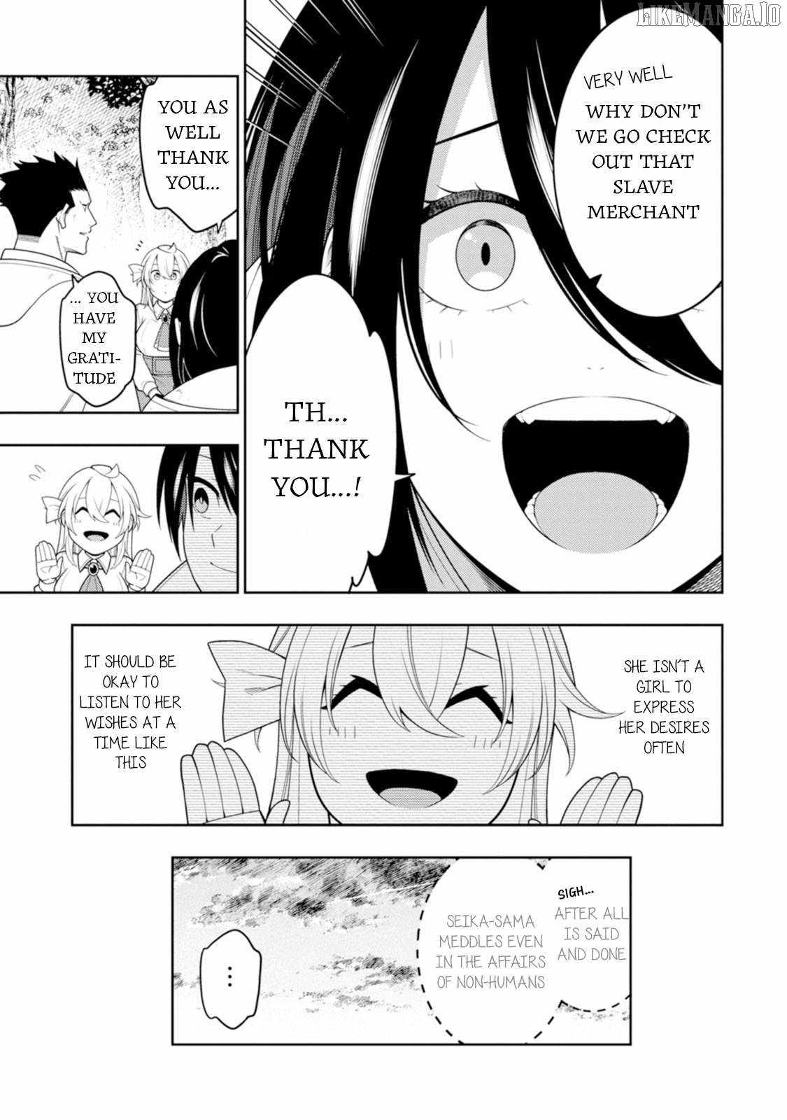 Saikyou Onmyouji no Isekai Tenseiki ~Geboku no Youkaidomo ni Kurabete Monster ga Yowaisugirundaga~ Chapter 44 - Page 22
