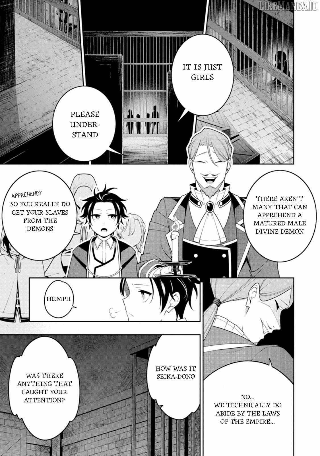 Saikyou Onmyouji no Isekai Tenseiki ~Geboku no Youkaidomo ni Kurabete Monster ga Yowaisugirundaga~ Chapter 45 - Page 22