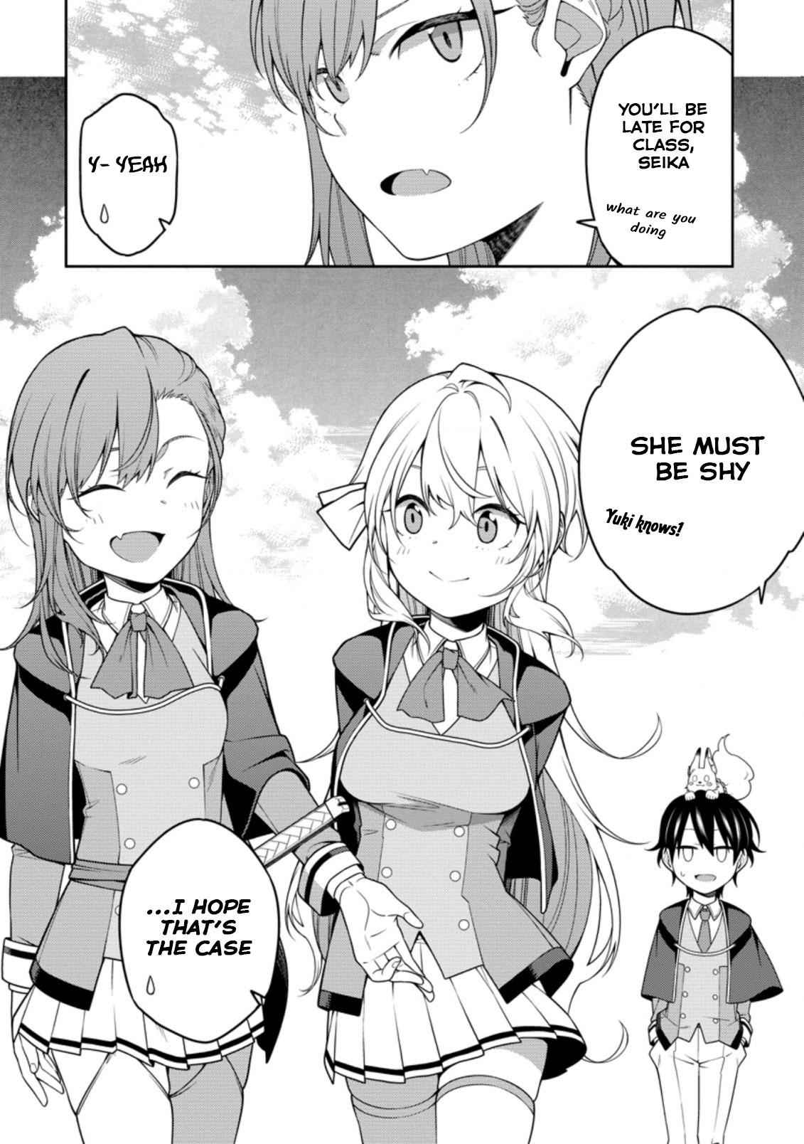 Saikyou Onmyouji no Isekai Tenseiki ~Geboku no Youkaidomo ni Kurabete Monster ga Yowaisugirundaga~ Chapter 8 - Page 30