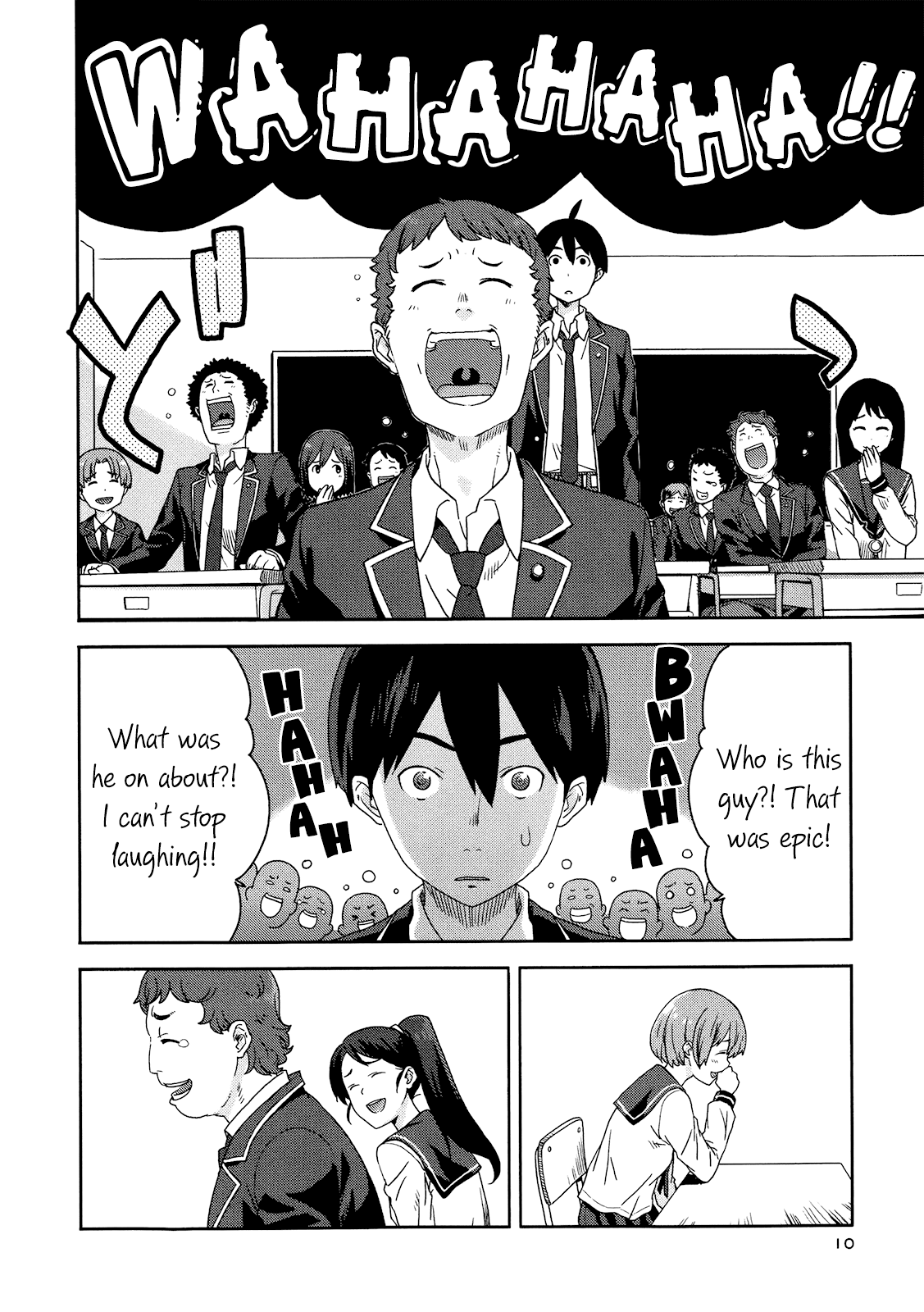 Saito-kun wa Chounouryokusha Rashii Chapter 1 - Page 11