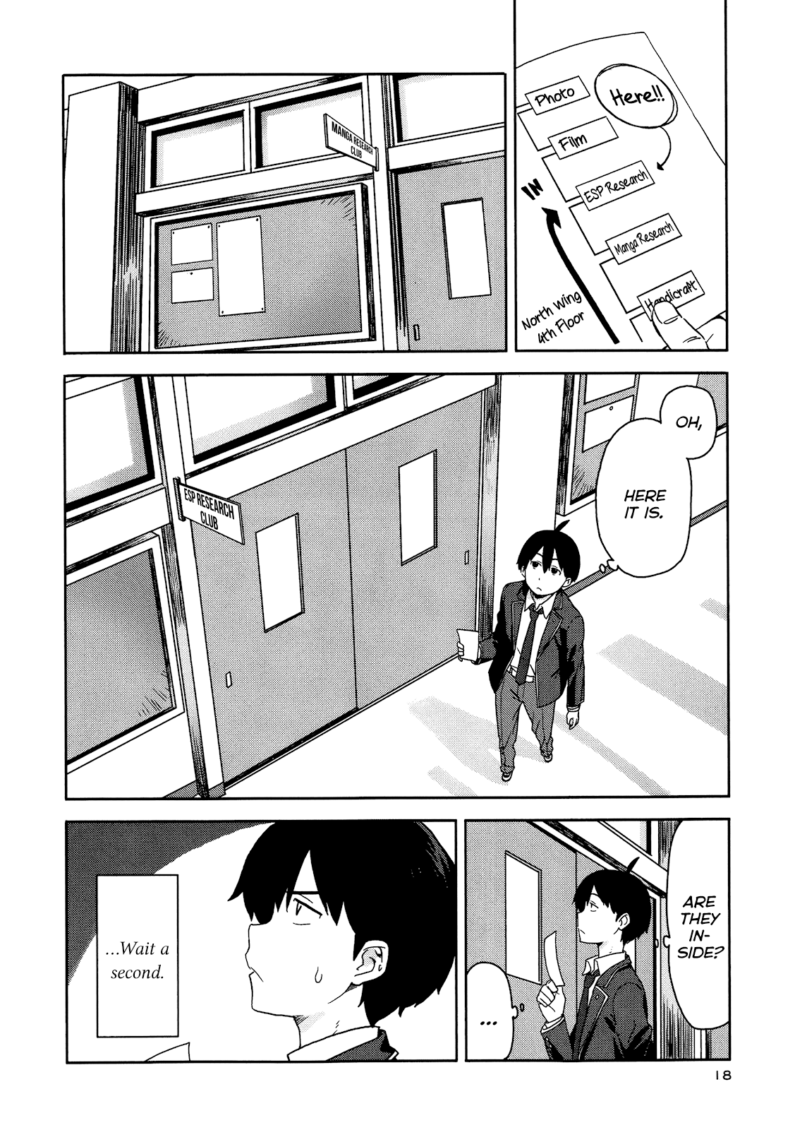 Saito-kun wa Chounouryokusha Rashii Chapter 1 - Page 19