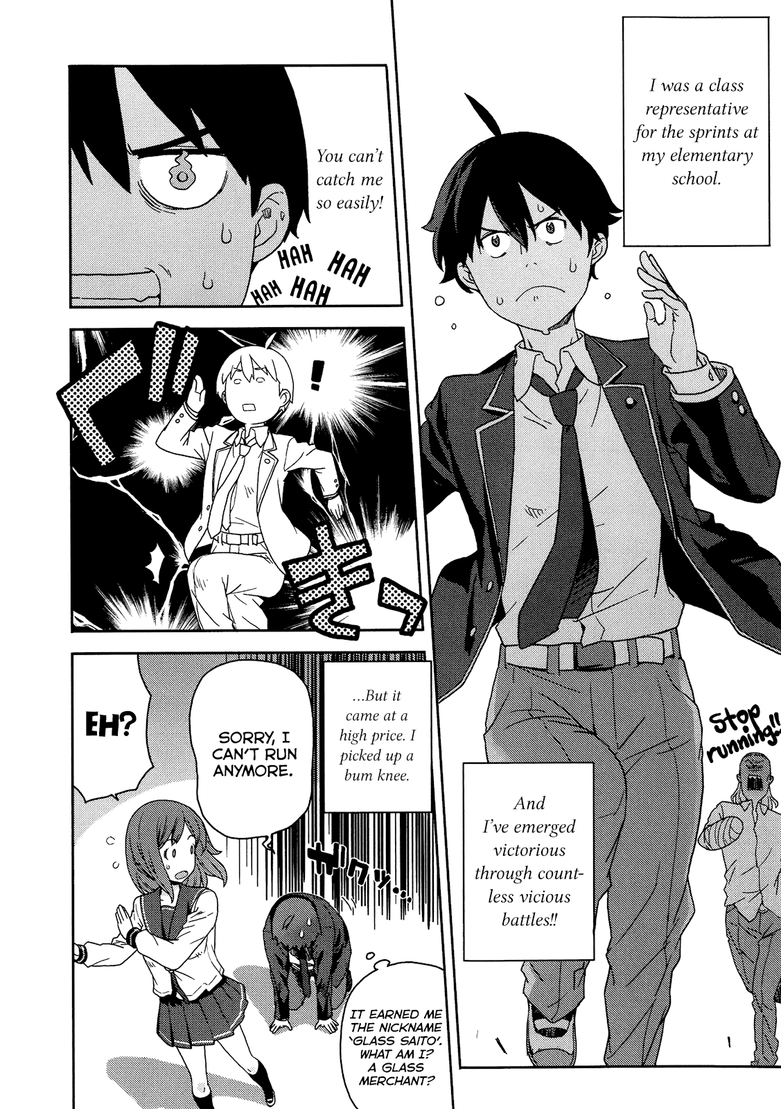 Saito-kun wa Chounouryokusha Rashii Chapter 1 - Page 25