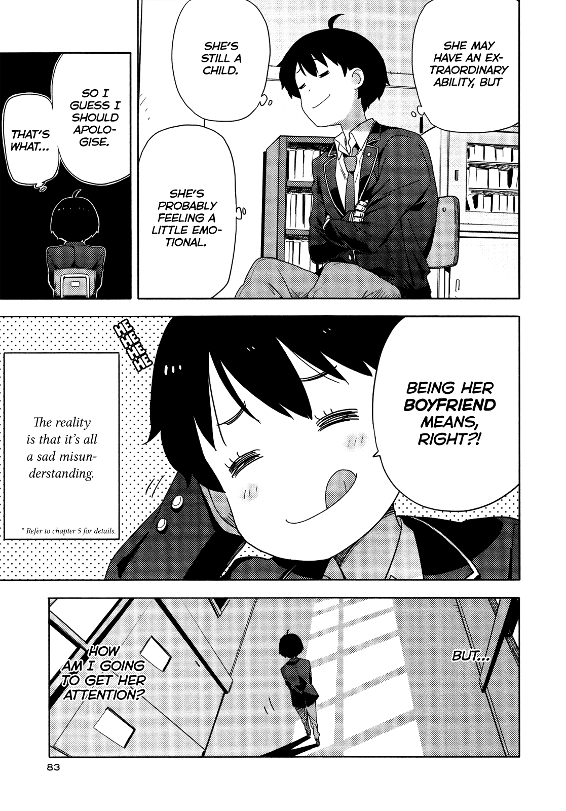 Saito-kun wa Chounouryokusha Rashii Chapter 10 - Page 3