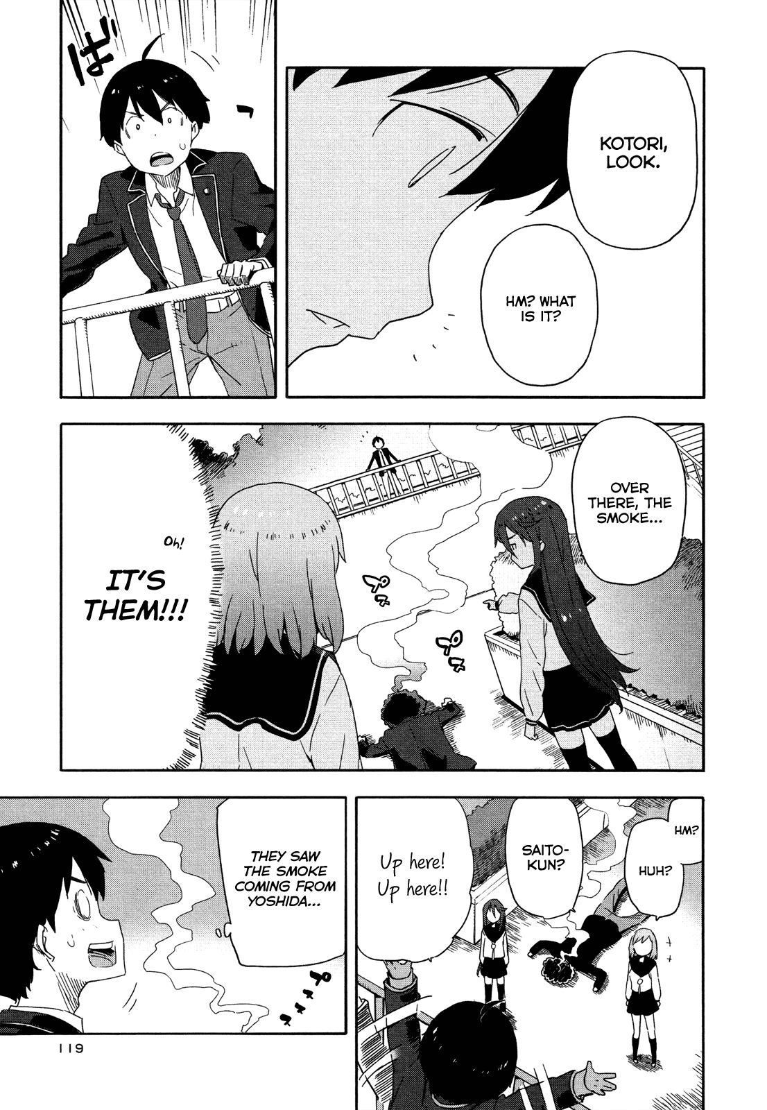 Saito-kun wa Chounouryokusha Rashii Chapter 11 - Page 13