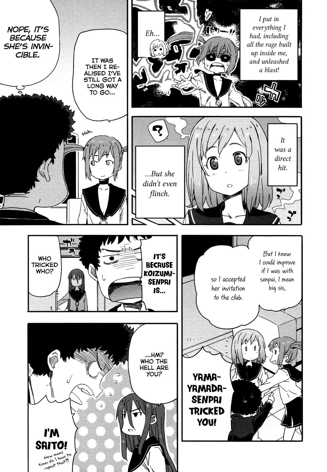 Saito-kun wa Chounouryokusha Rashii Chapter 12 - Page 13