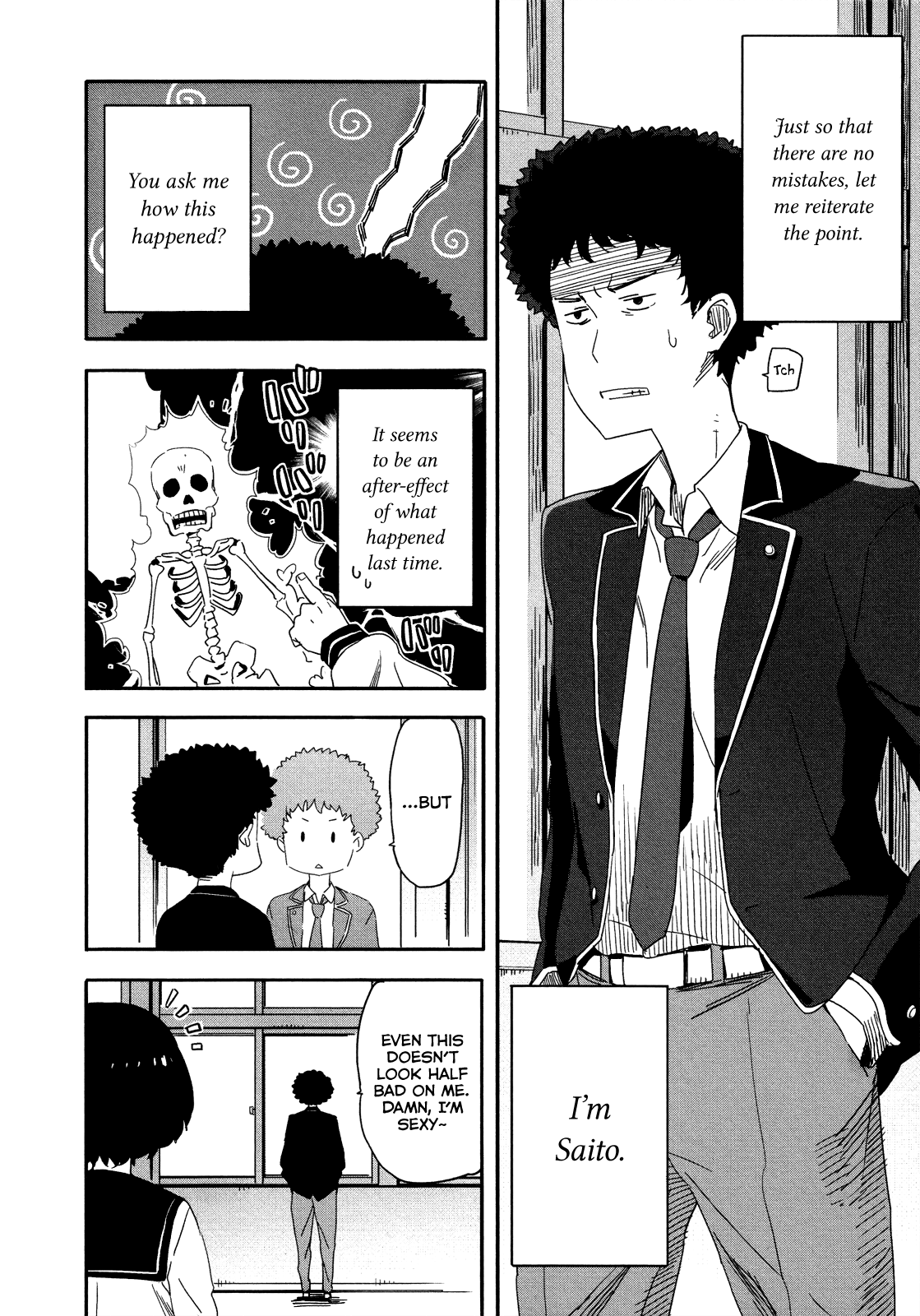 Saito-kun wa Chounouryokusha Rashii Chapter 12 - Page 4