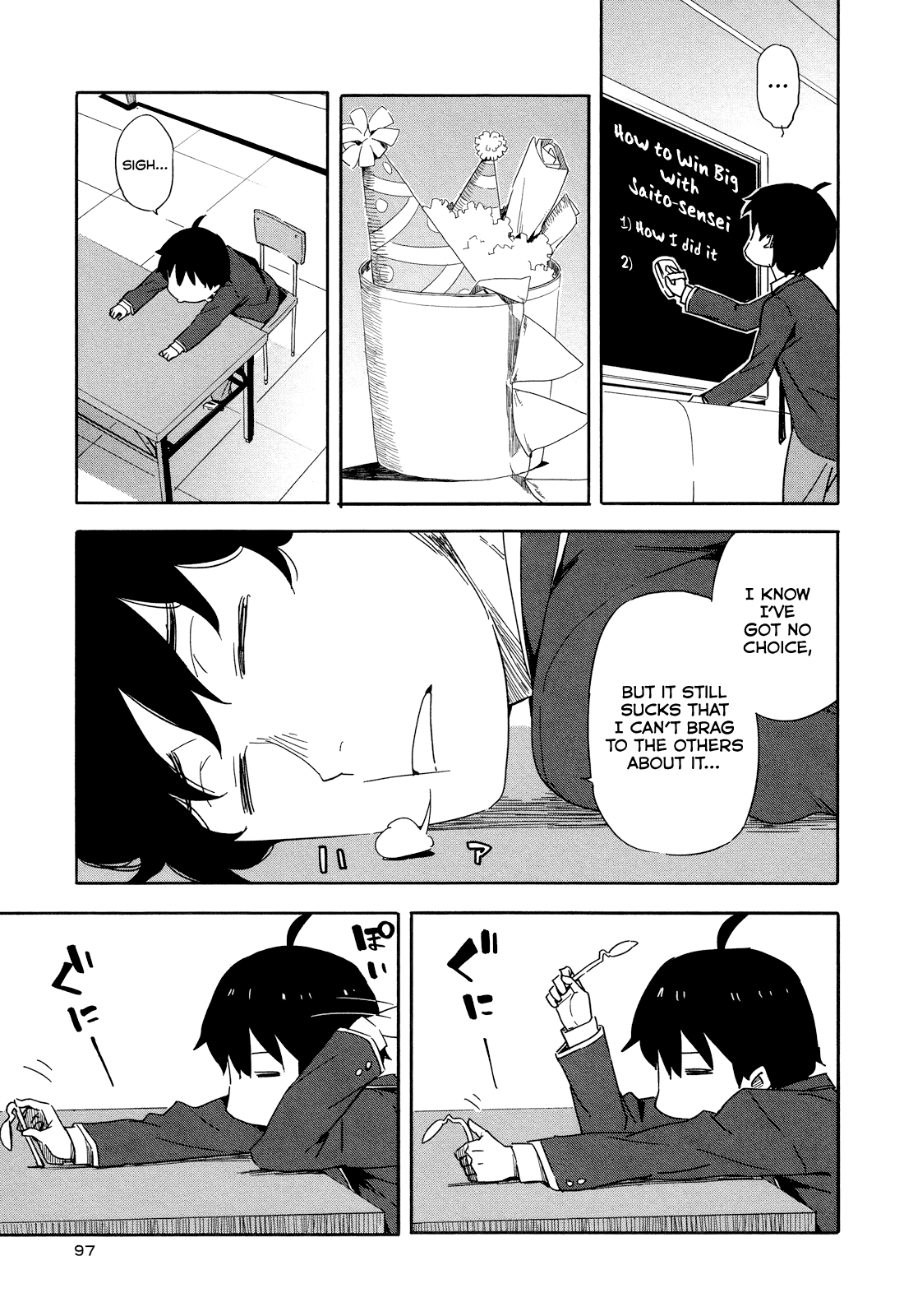 Saito-kun wa Chounouryokusha Rashii Chapter 16 - Page 9