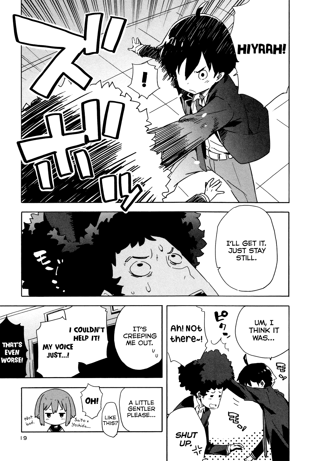 Saito-kun wa Chounouryokusha Rashii Chapter 19 - Page 22