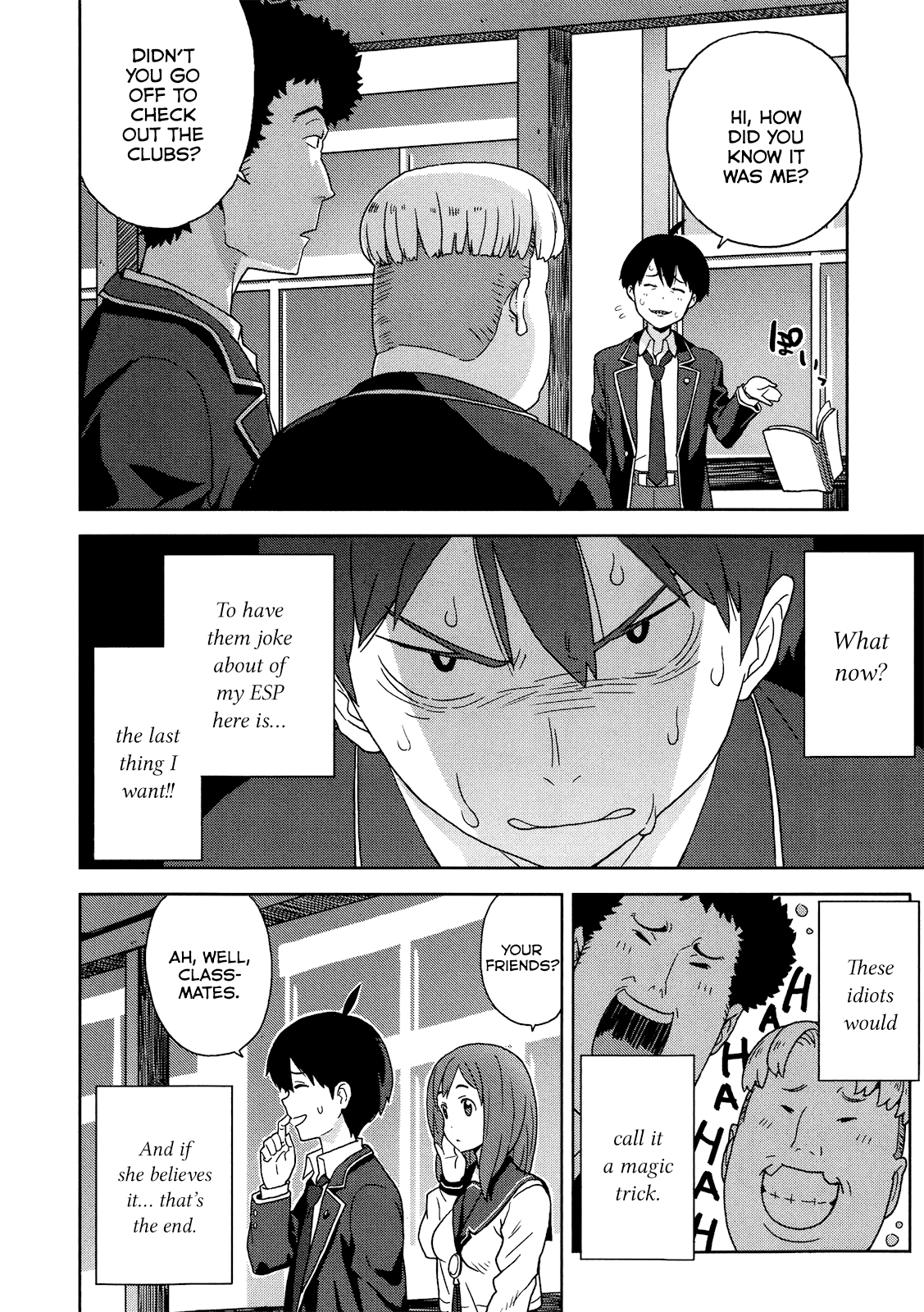 Saito-kun wa Chounouryokusha Rashii Chapter 2 - Page 22