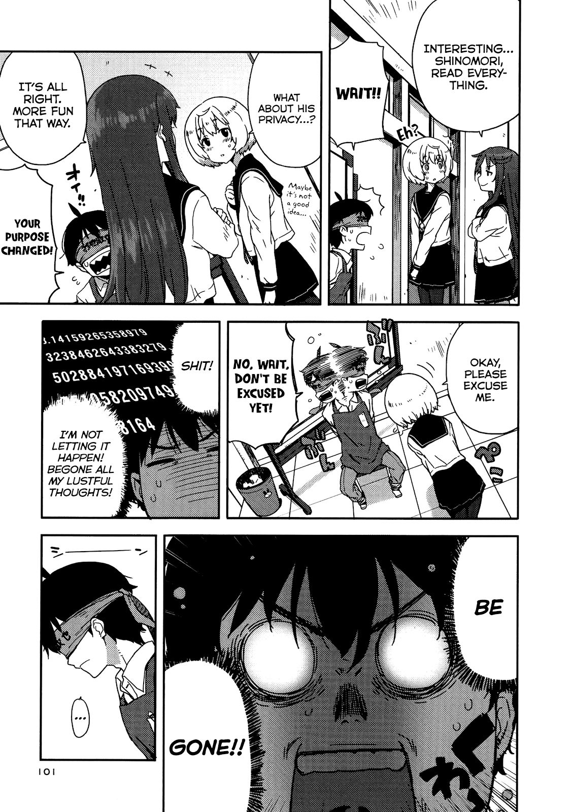 Saito-kun wa Chounouryokusha Rashii Chapter 4 - Page 11