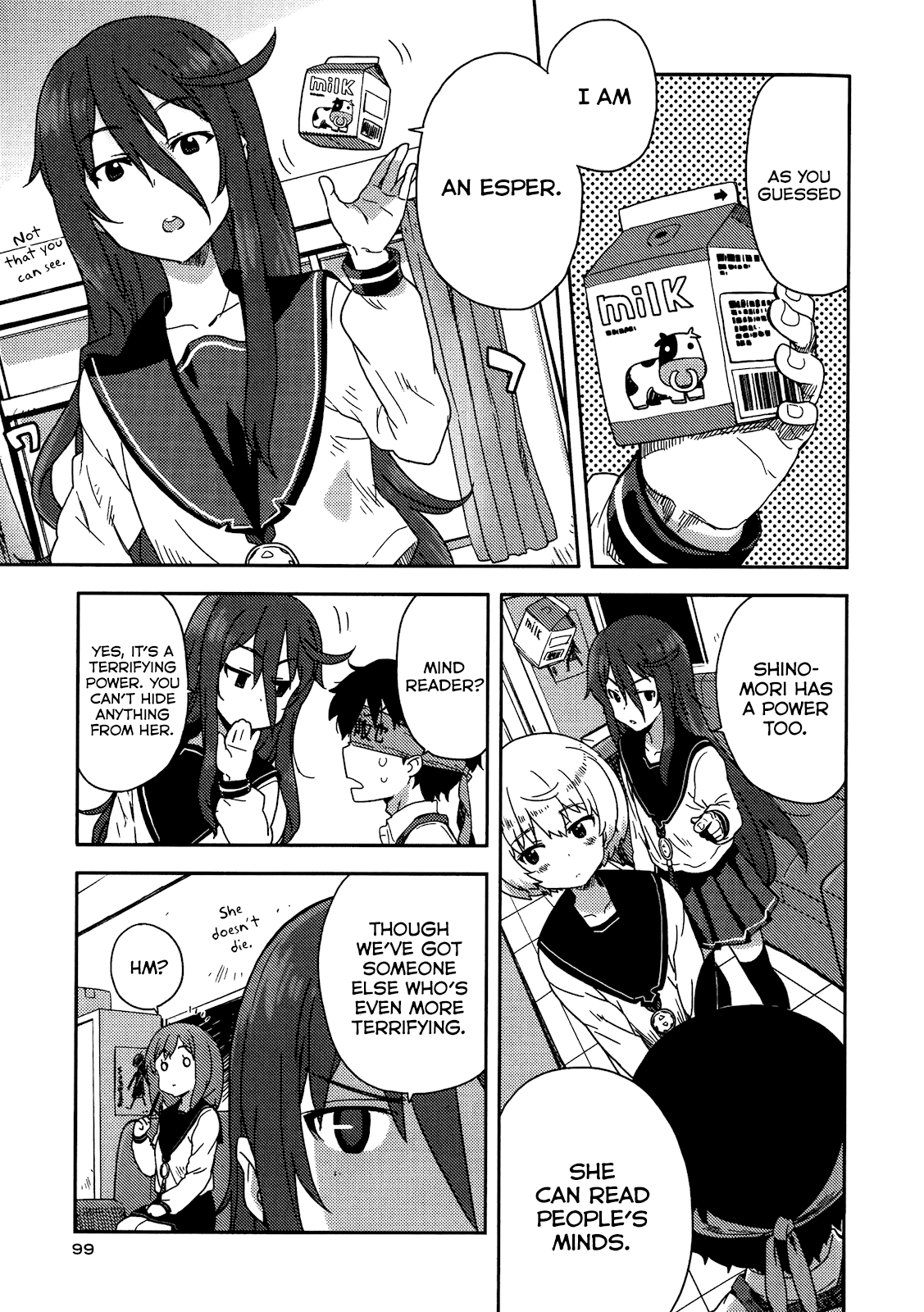 Saito-kun wa Chounouryokusha Rashii Chapter 4 - Page 9