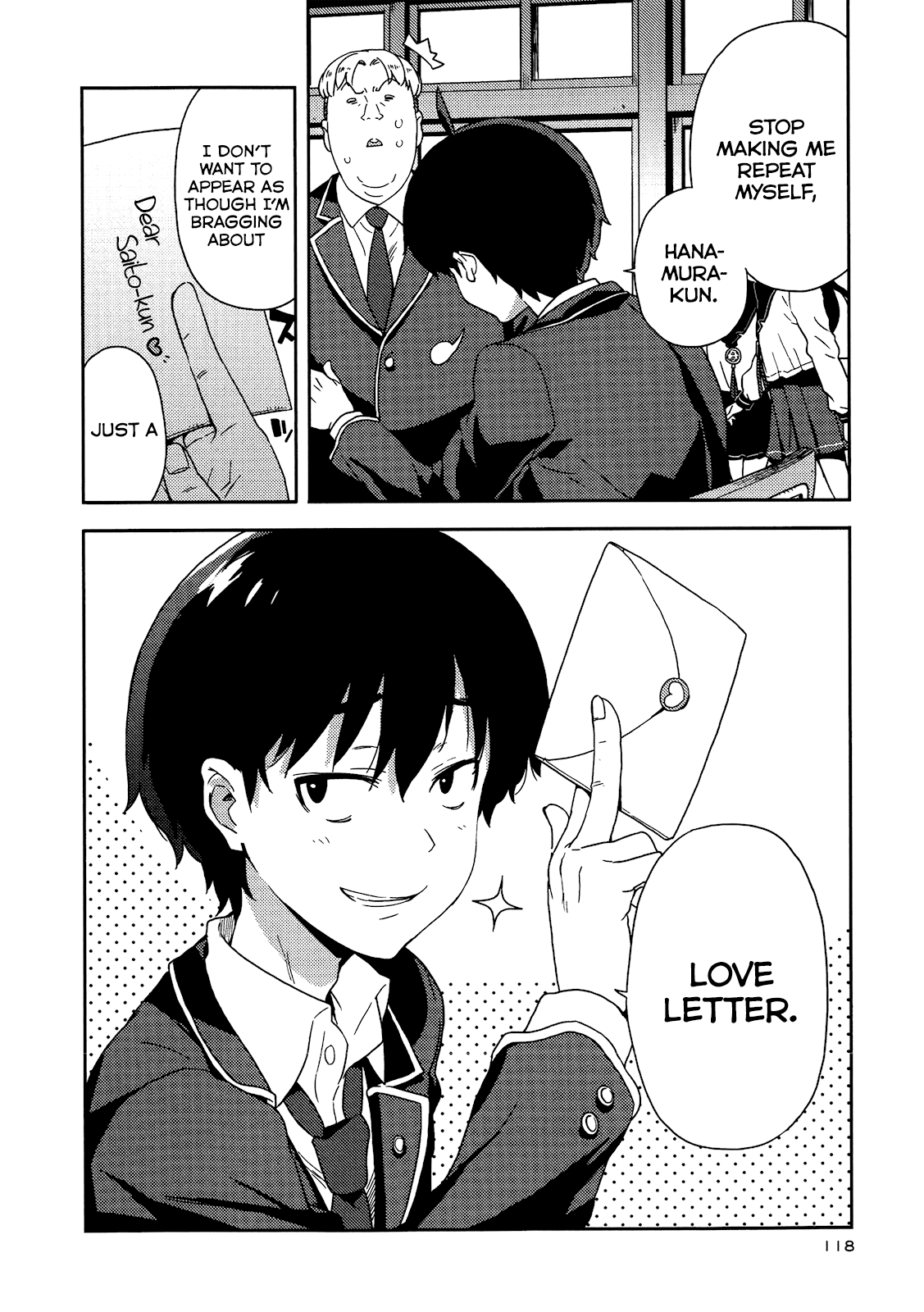 Saito-kun wa Chounouryokusha Rashii Chapter 5 - Page 2