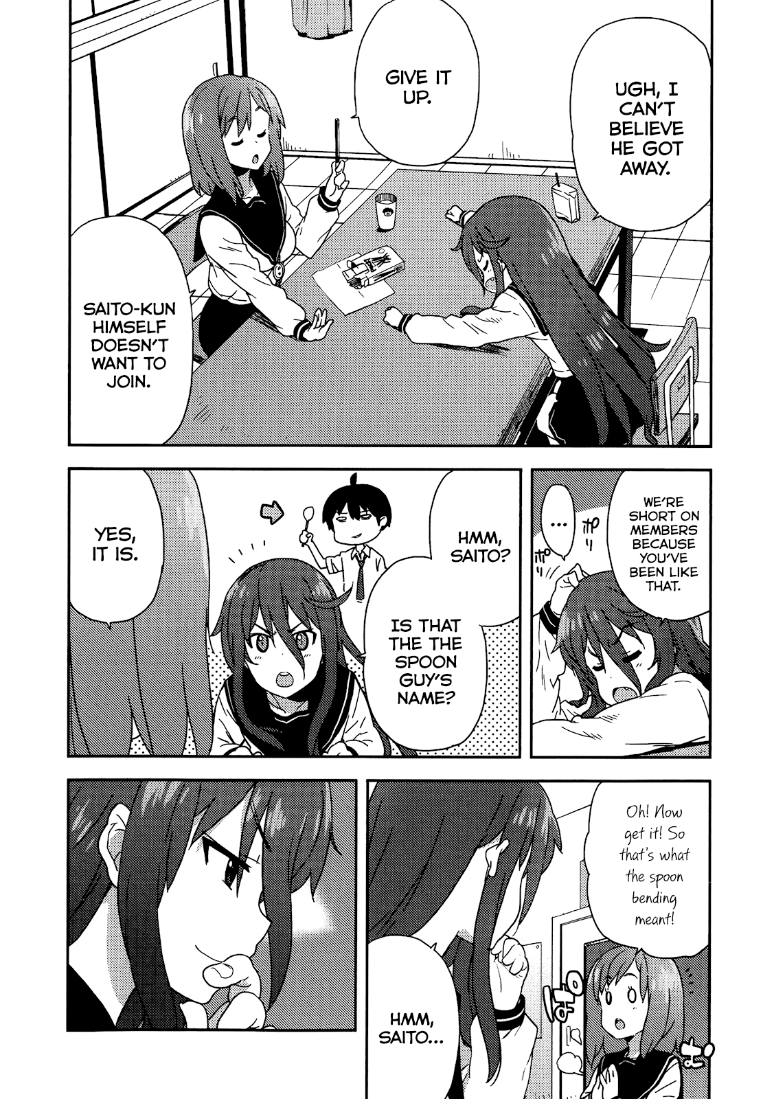 Saito-kun wa Chounouryokusha Rashii Chapter 5 - Page 10
