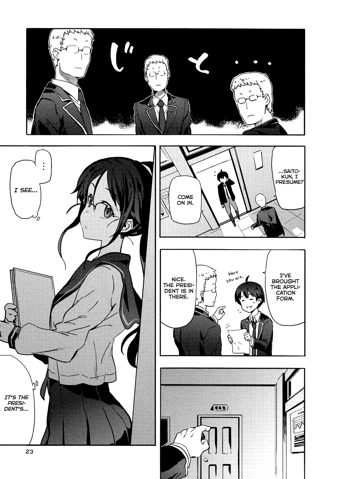 Saito-kun wa Chounouryokusha Rashii Chapter 7 - Page 26